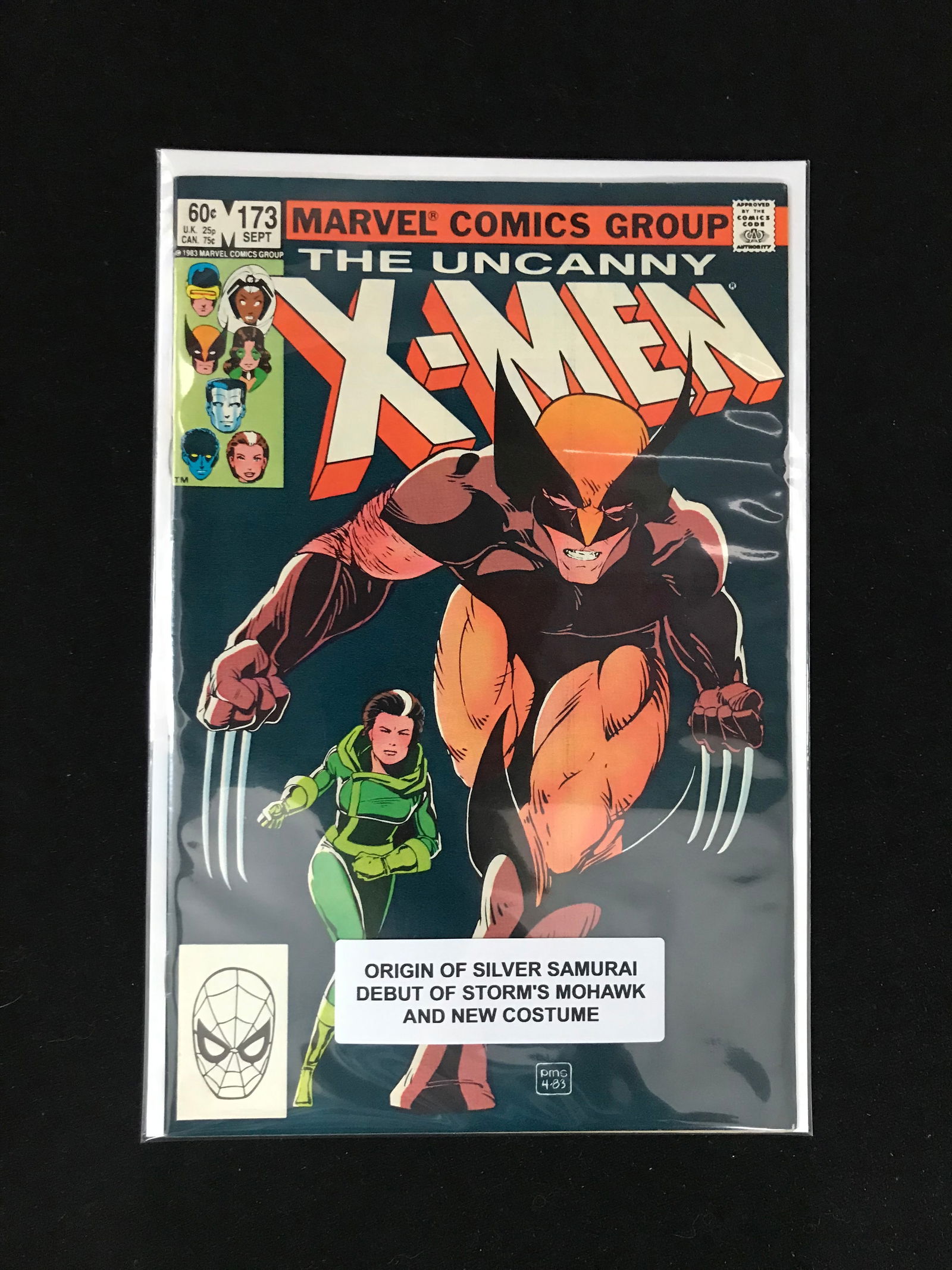 MARVEL COMICS NO.173 THE UNCANNY X-MEN: Prices are in Canadian dollars