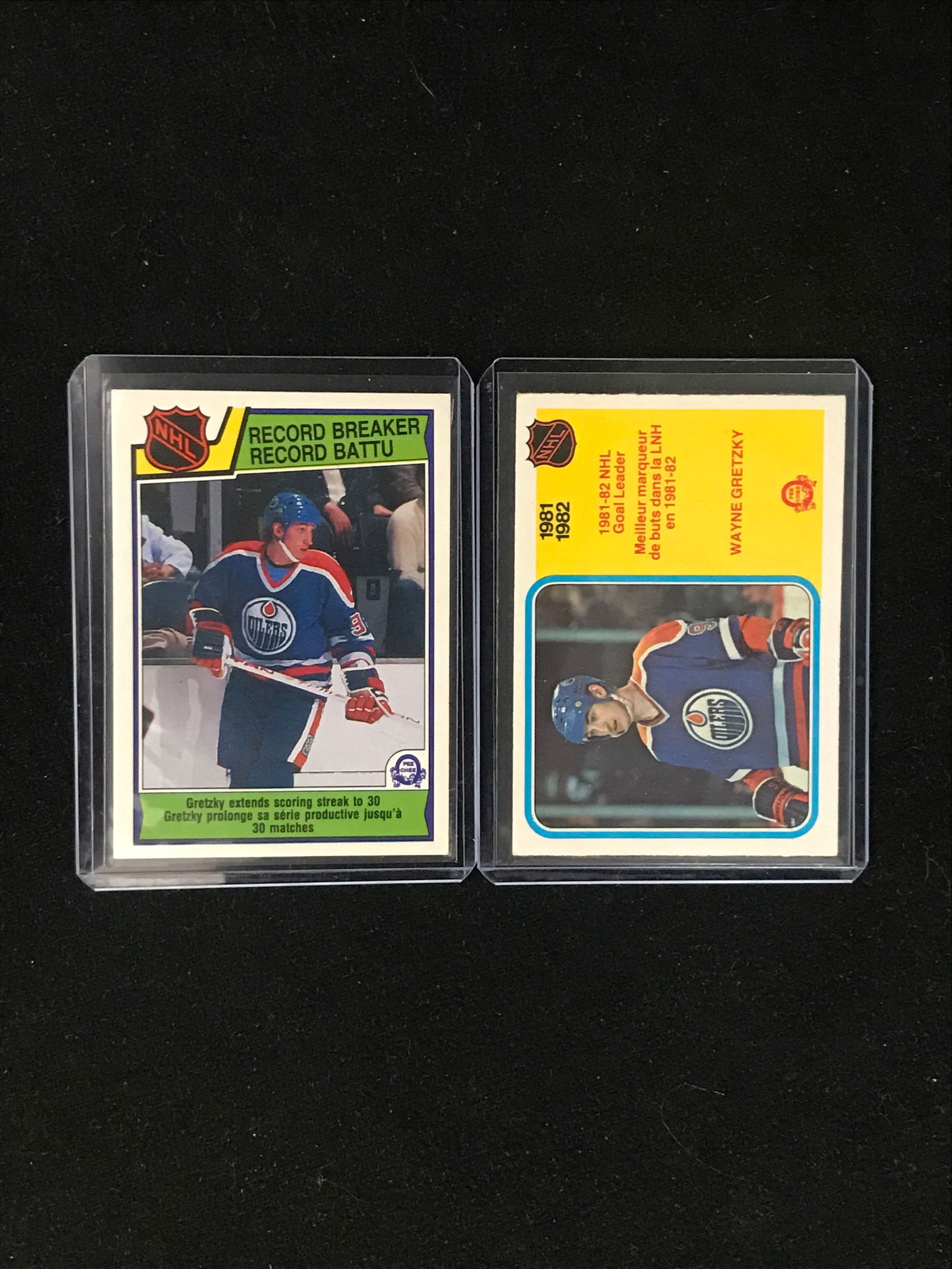 LOT OF 2 VINTAGE WAYNE GRETZKY CARDS (1 of 2)