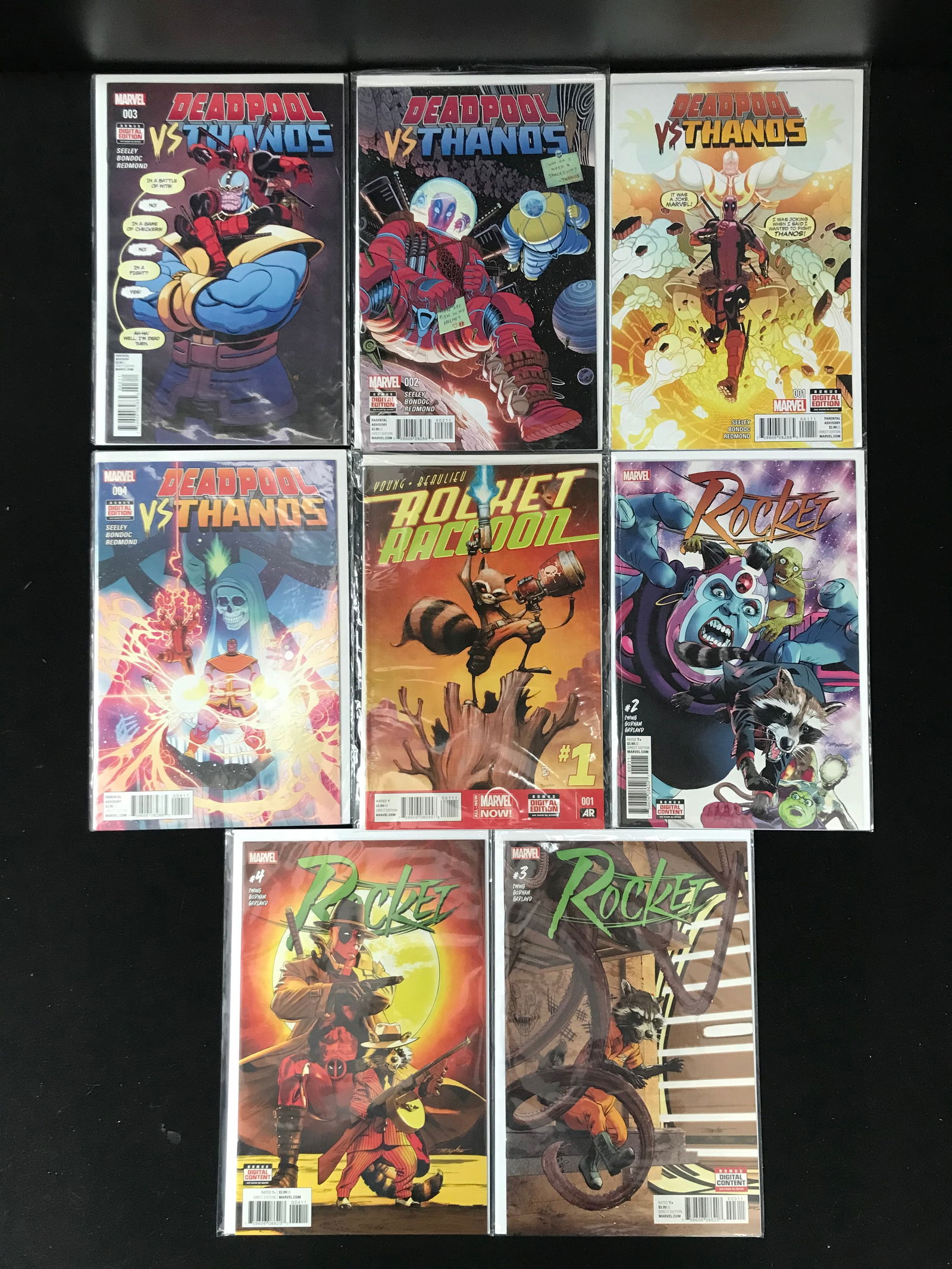 LOT OF 8 COMICS VARIOUS TITLES (MARVEL COMICS) (1 of 1)