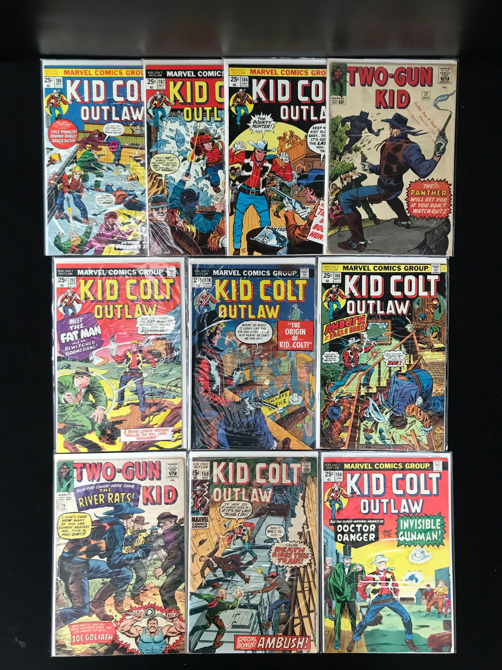 LOT OF 10 KID COLT OUTLAW COMICS (MARVEL COMICS ) (1 of 1)