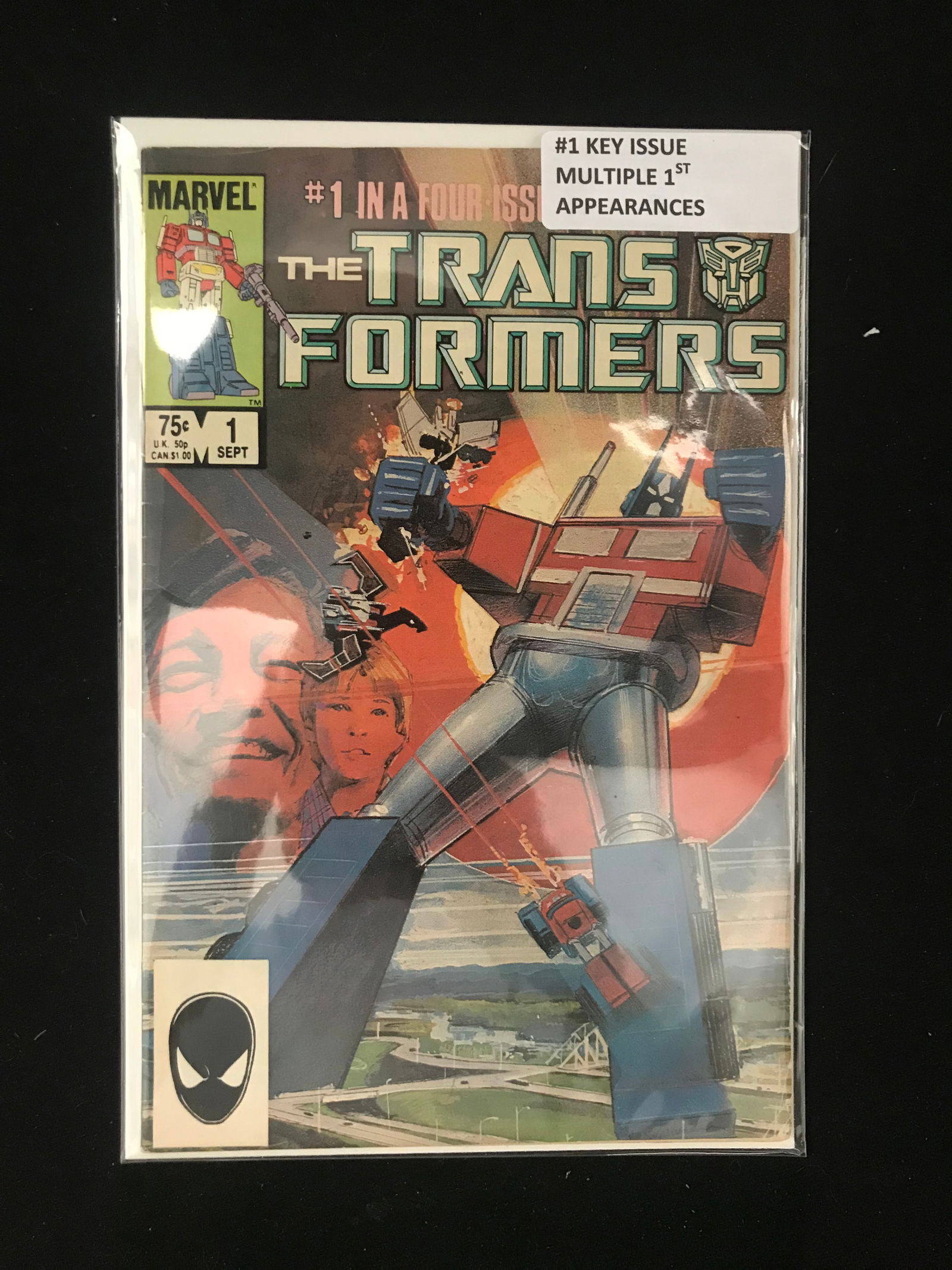 MARVEL COMICS TRANSFORMERS NO.1 (1 of 1)