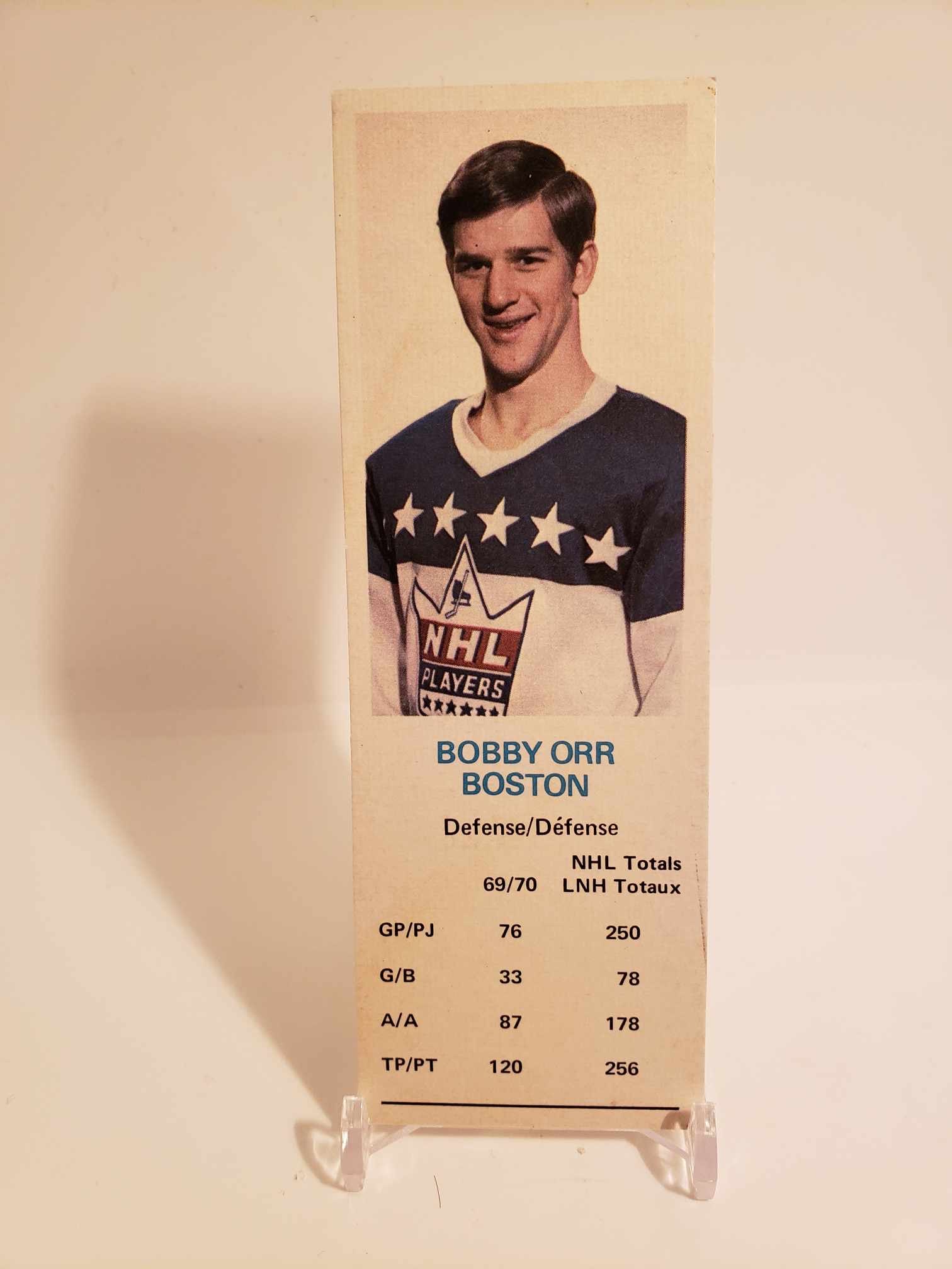 1970 BOBBY ORR DADS COOKIES HOCKEY CARD (1 of 2)