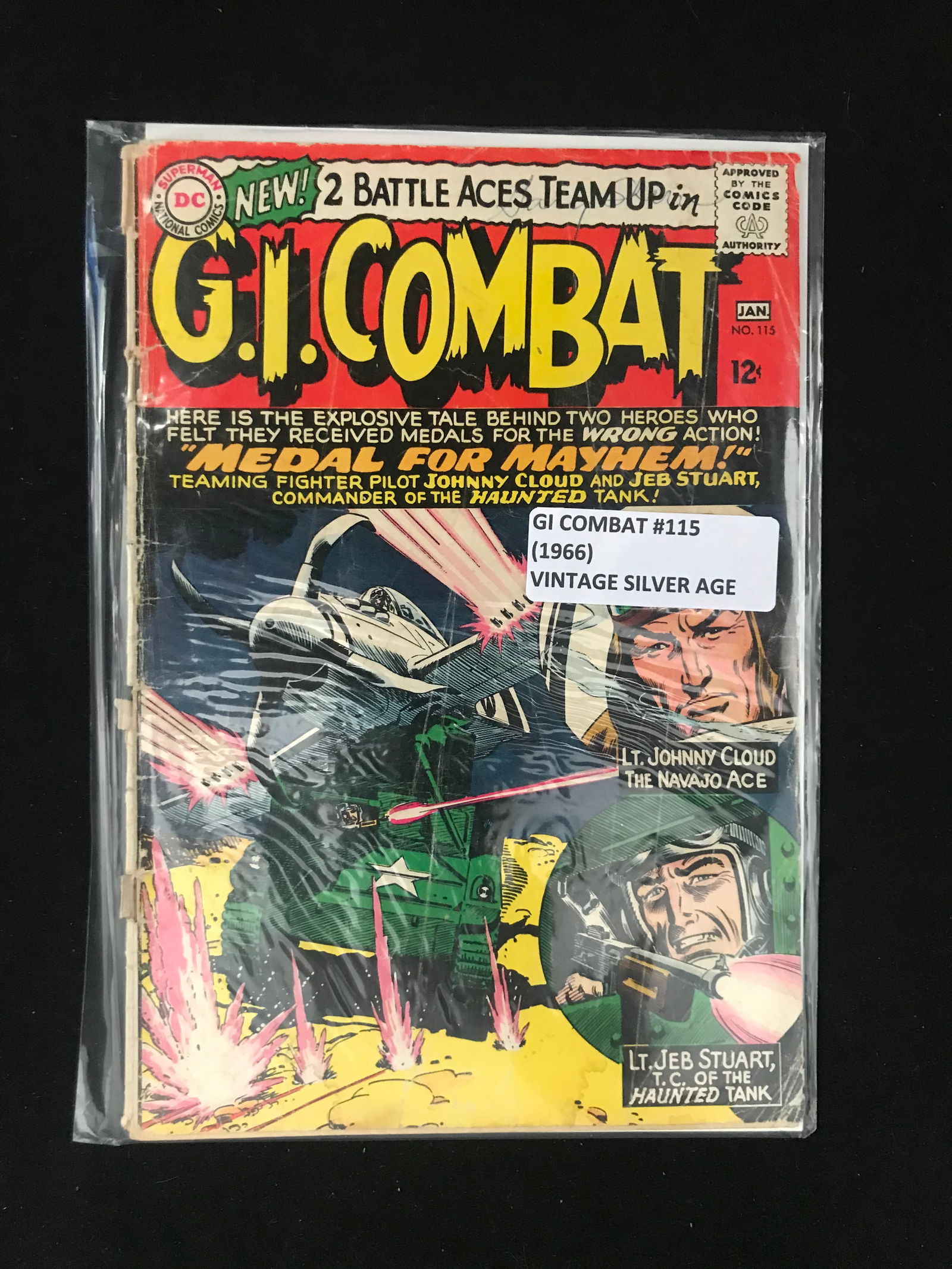 DC COMICS NO.115 G.I.COMBAT (1 of 1)