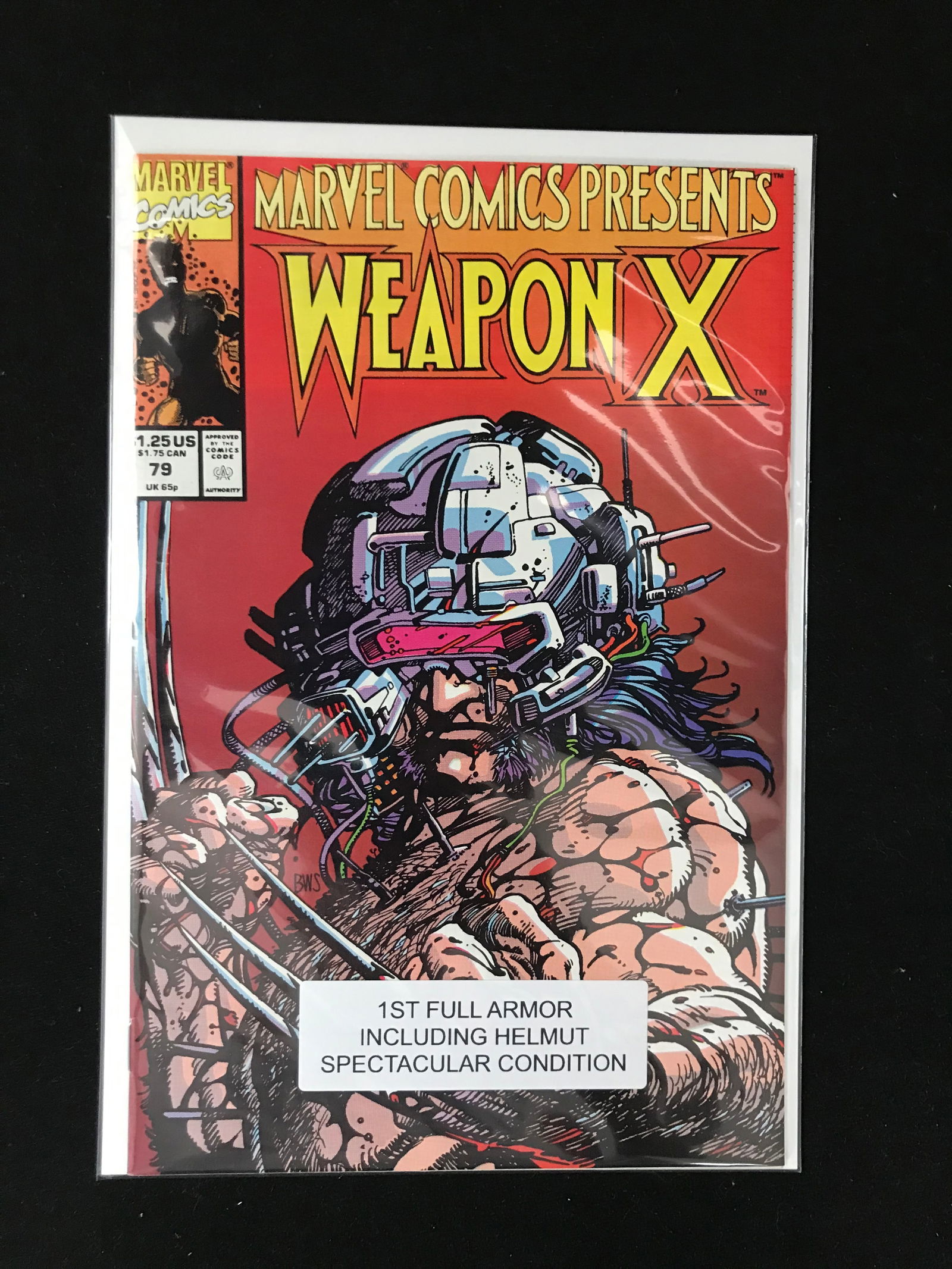 MARVEL COMICS NO.79 WEAPON X (1 of 1)