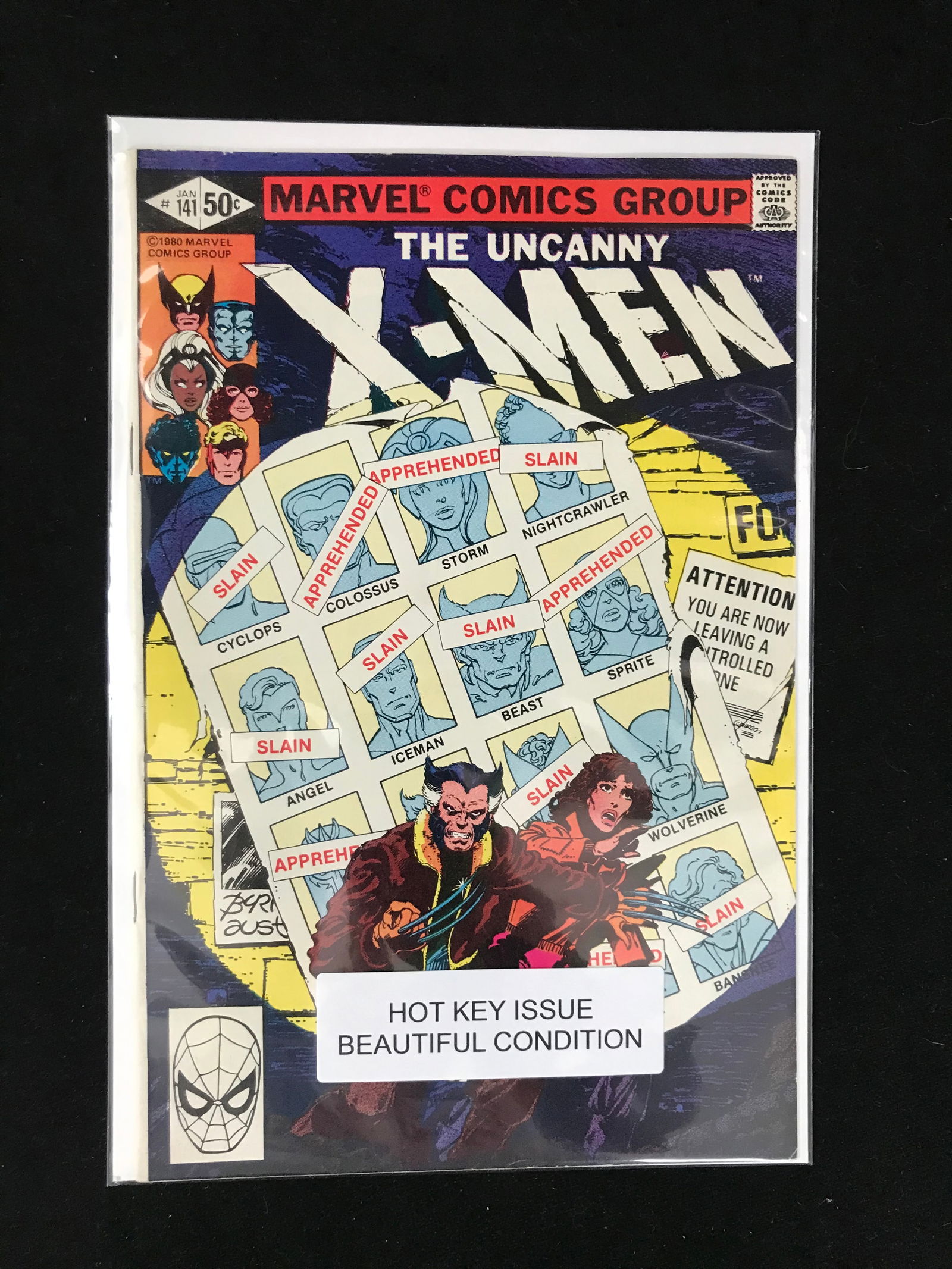 MARVEL COMICS NO.141 THE UNCANNY X-MEN (1 of 1)