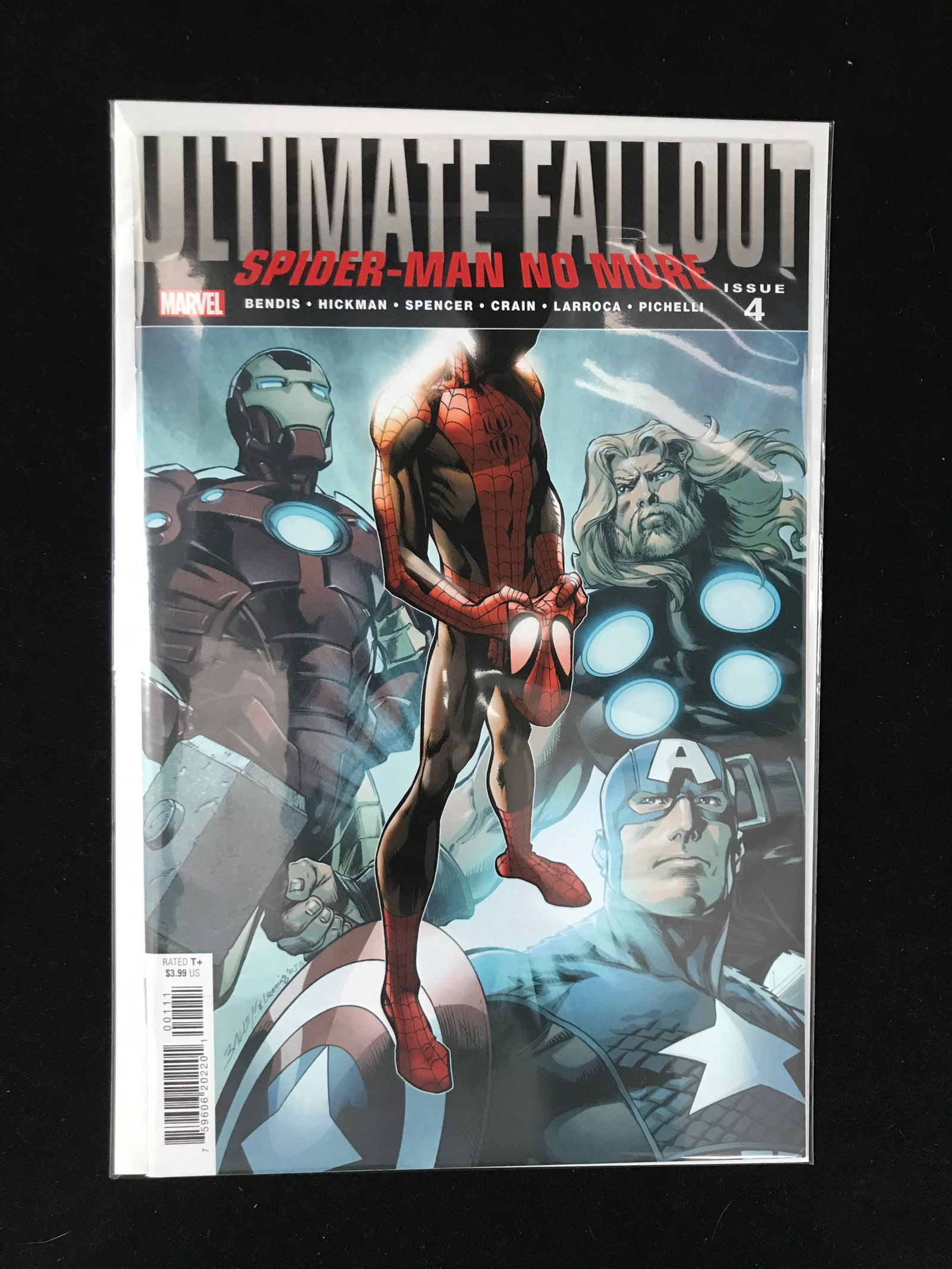 MARVEL COMICS NO.4 ULTIMATE FALLOUT SPIDERMAN NO MORE (1 of 2)