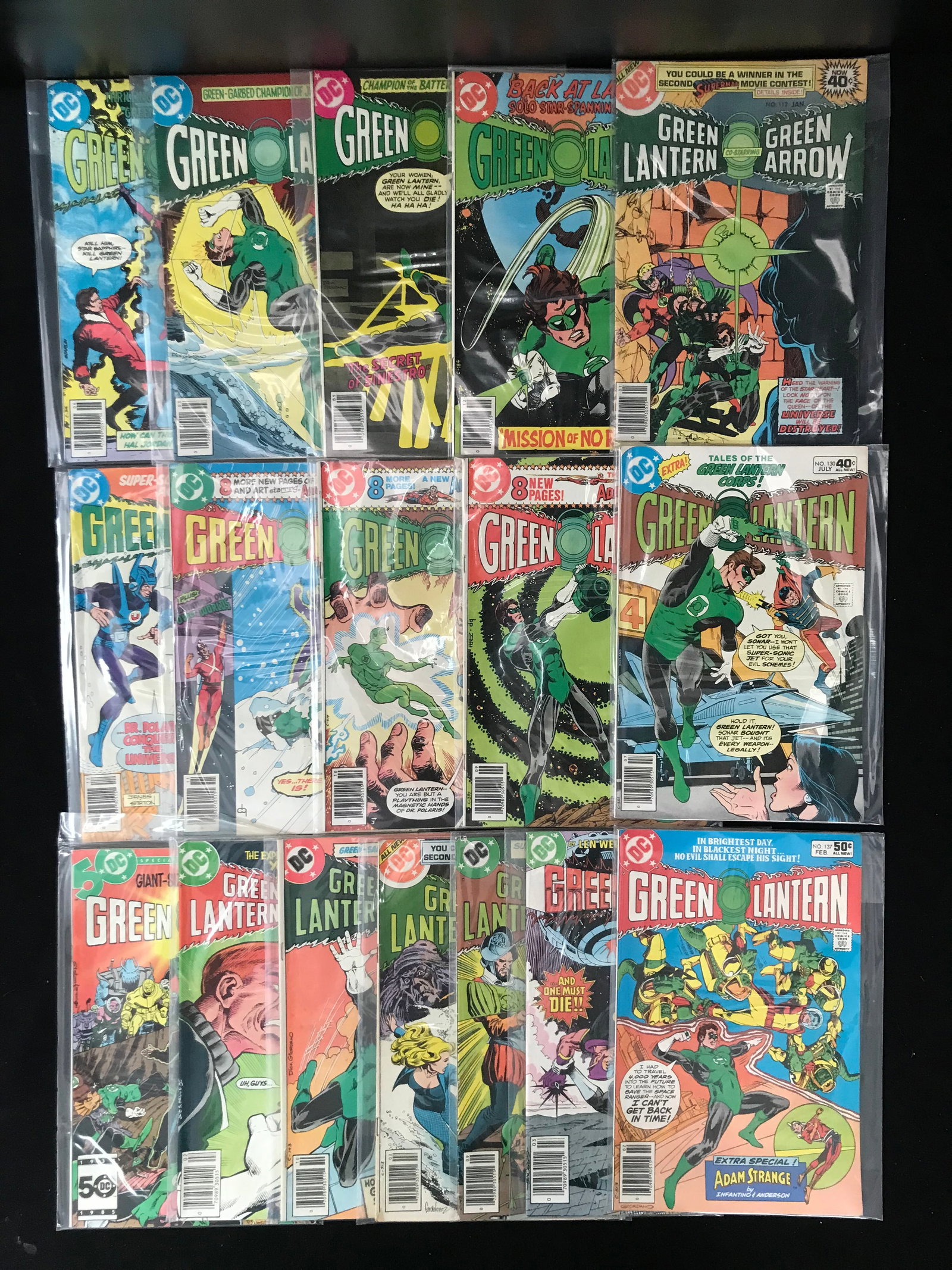 LOT OF 17 GREEN LANTERN COMICS (DC COMICS) (1 of 1)