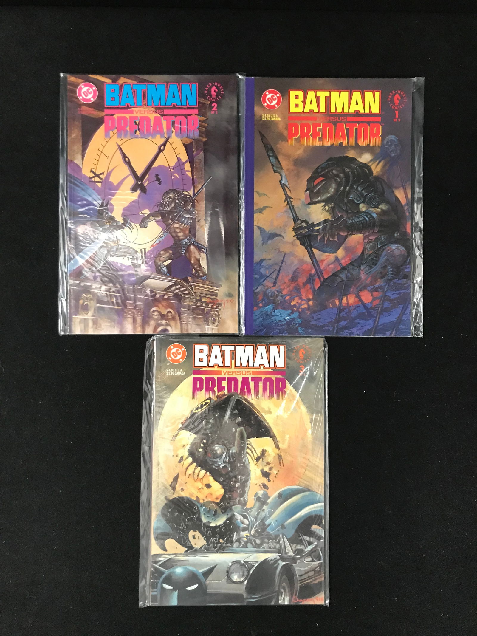 BATMAN VS PREDATOR RUN 1-3 (1 of 1)