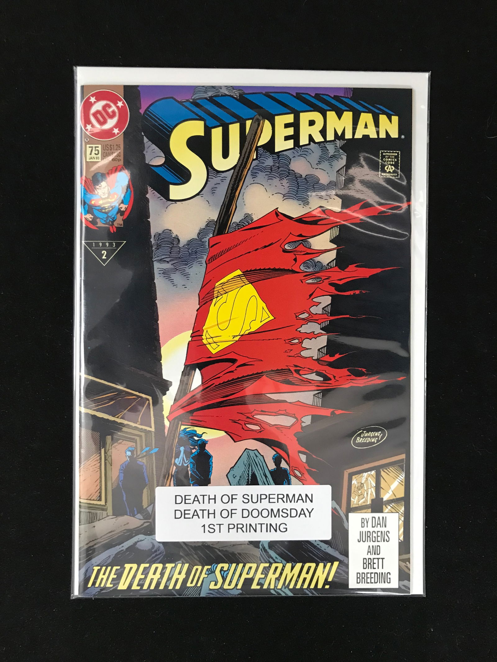 DC COMICS SUPERMAN NO.75 (1 of 1)