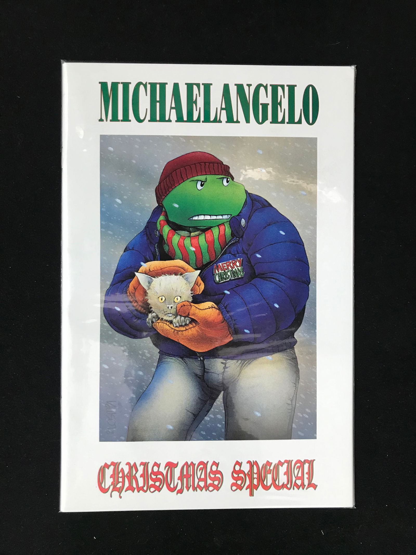 MIRAGE COMICS MICHAELANGELO CHRISTMAS SPECIAL (1 of 1)