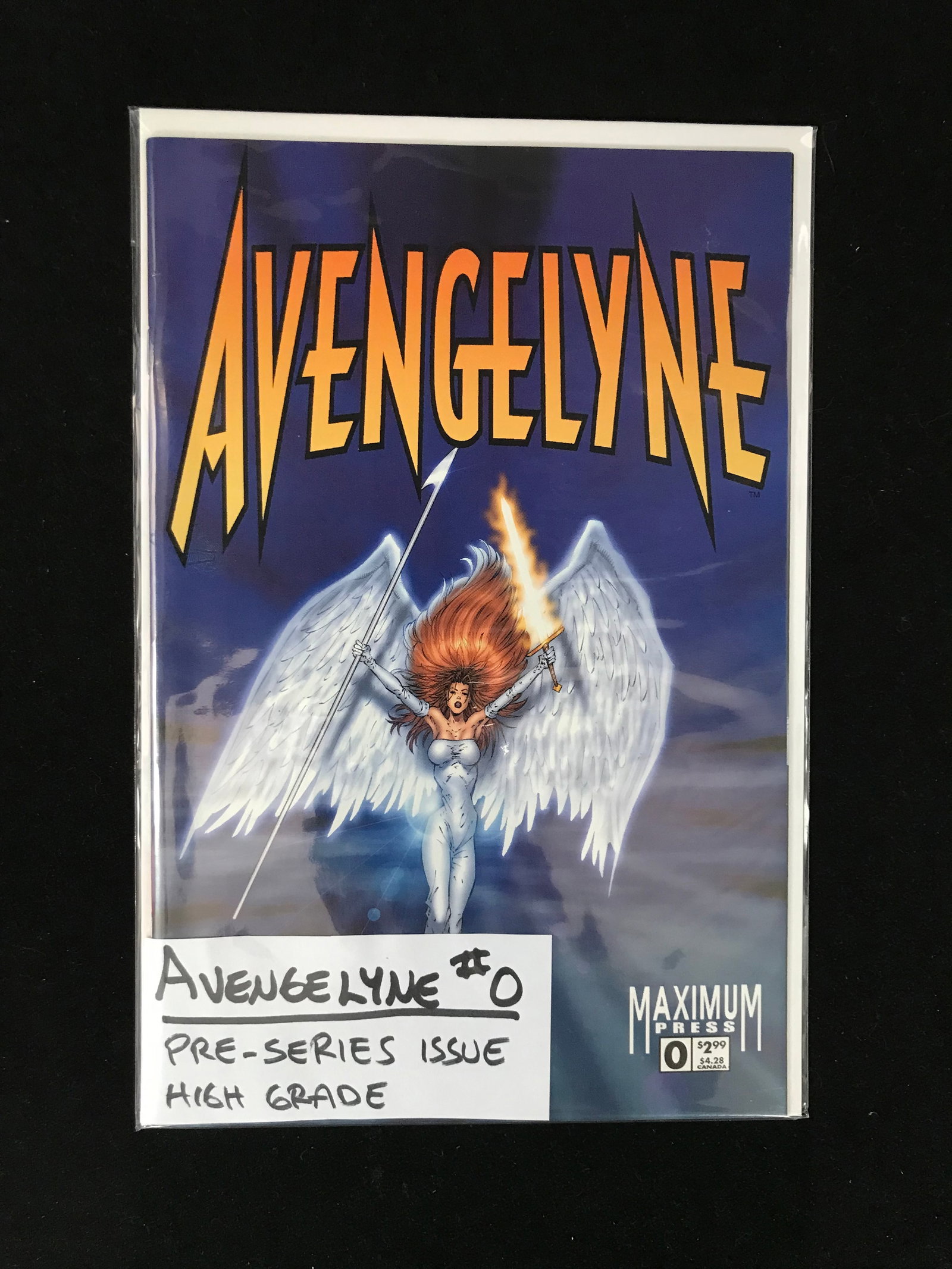 MAXIMUM PRESS COMICS AVENGELYNE NO.0 (1 of 1)