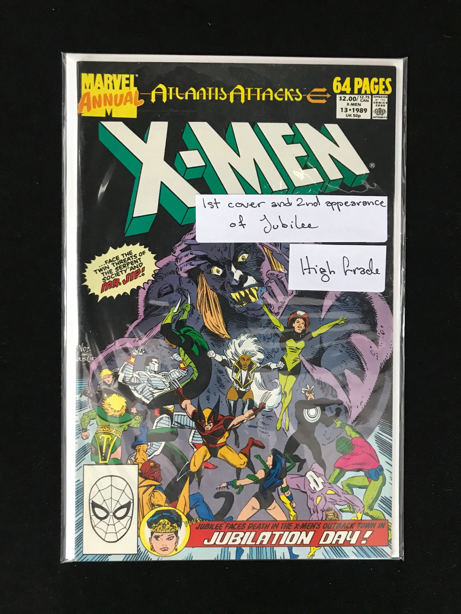 MARVEL COMICS UNCANNY XMEN ANNUAL NO.13 (1 of 1)