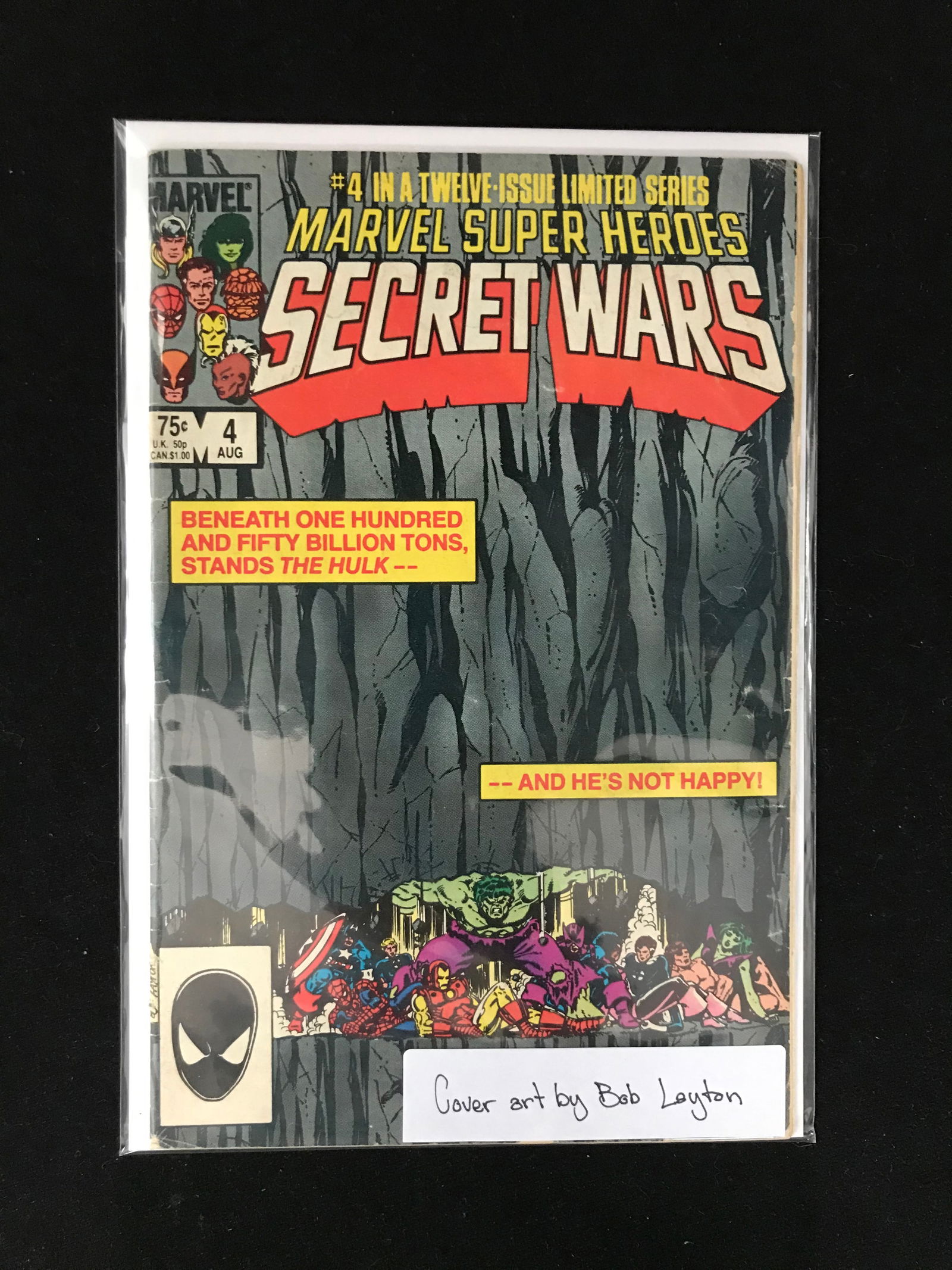 MARVEL COMICS SECRET WARS NO.4 (1 of 1)