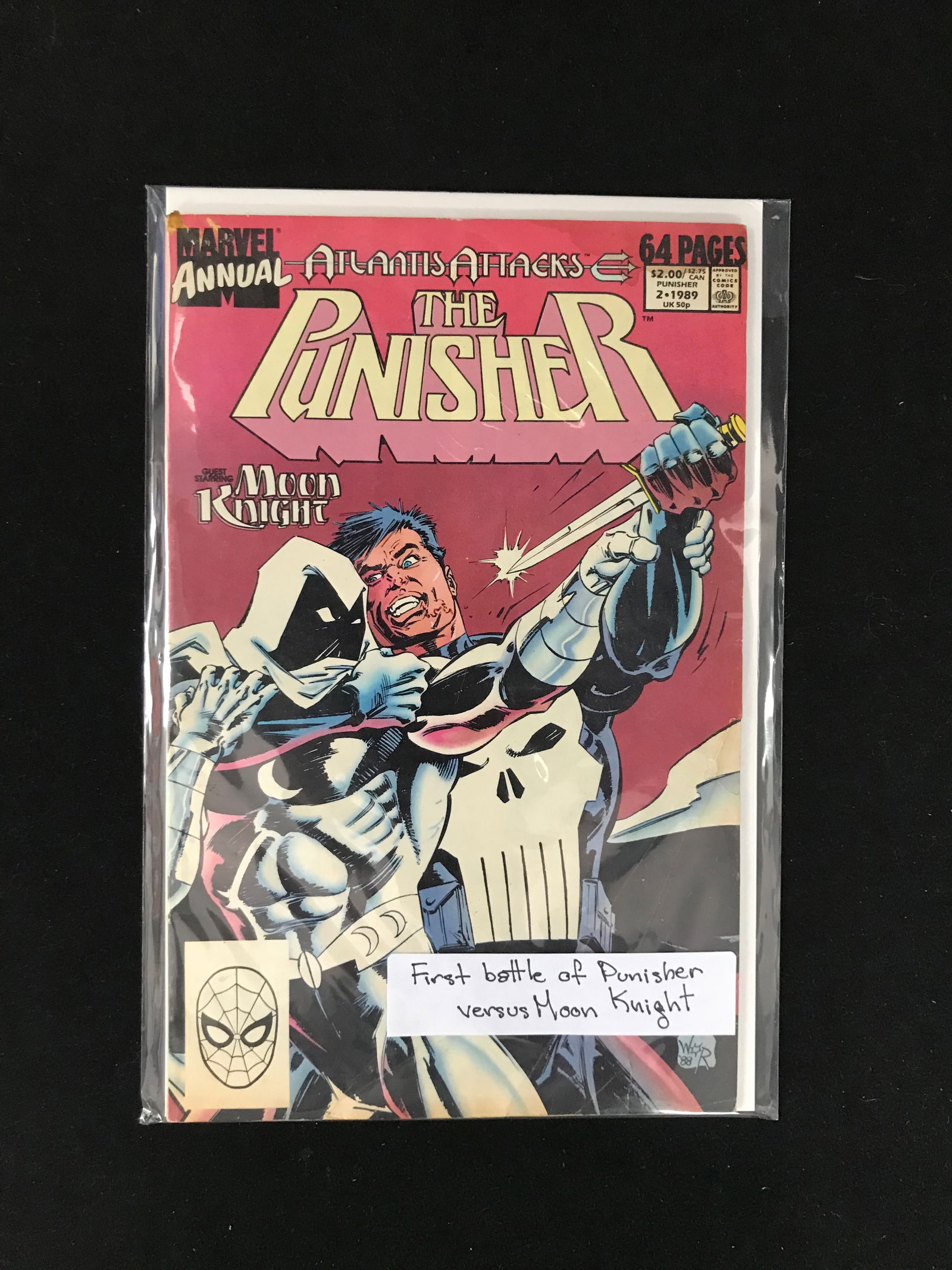 MARVEL COMICS THE PUNISHER ANNUAL NO.2 (1 of 1)