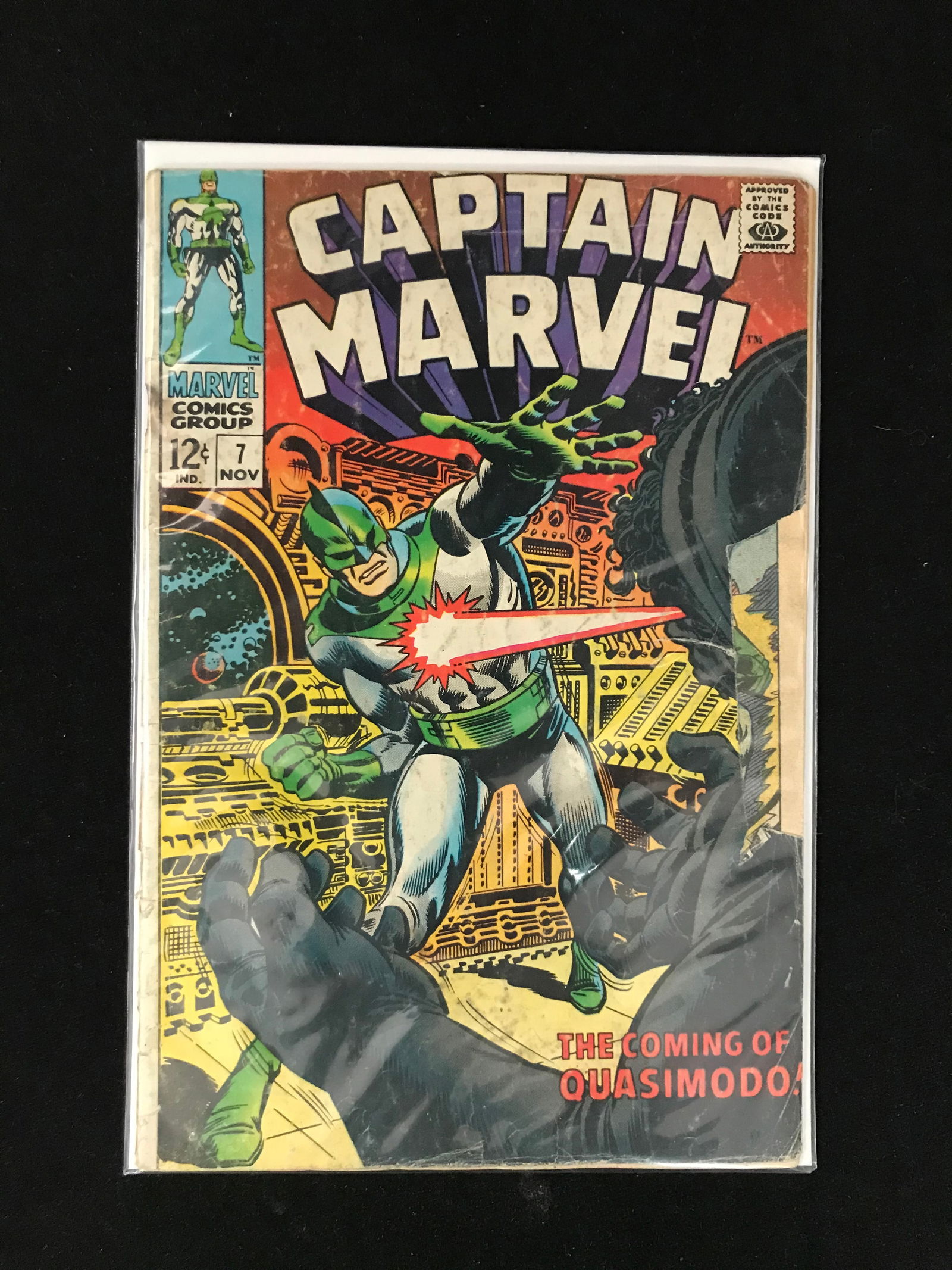 MARVEL COMICS CAPTAIN MARVEL NO.7 (1 of 1)