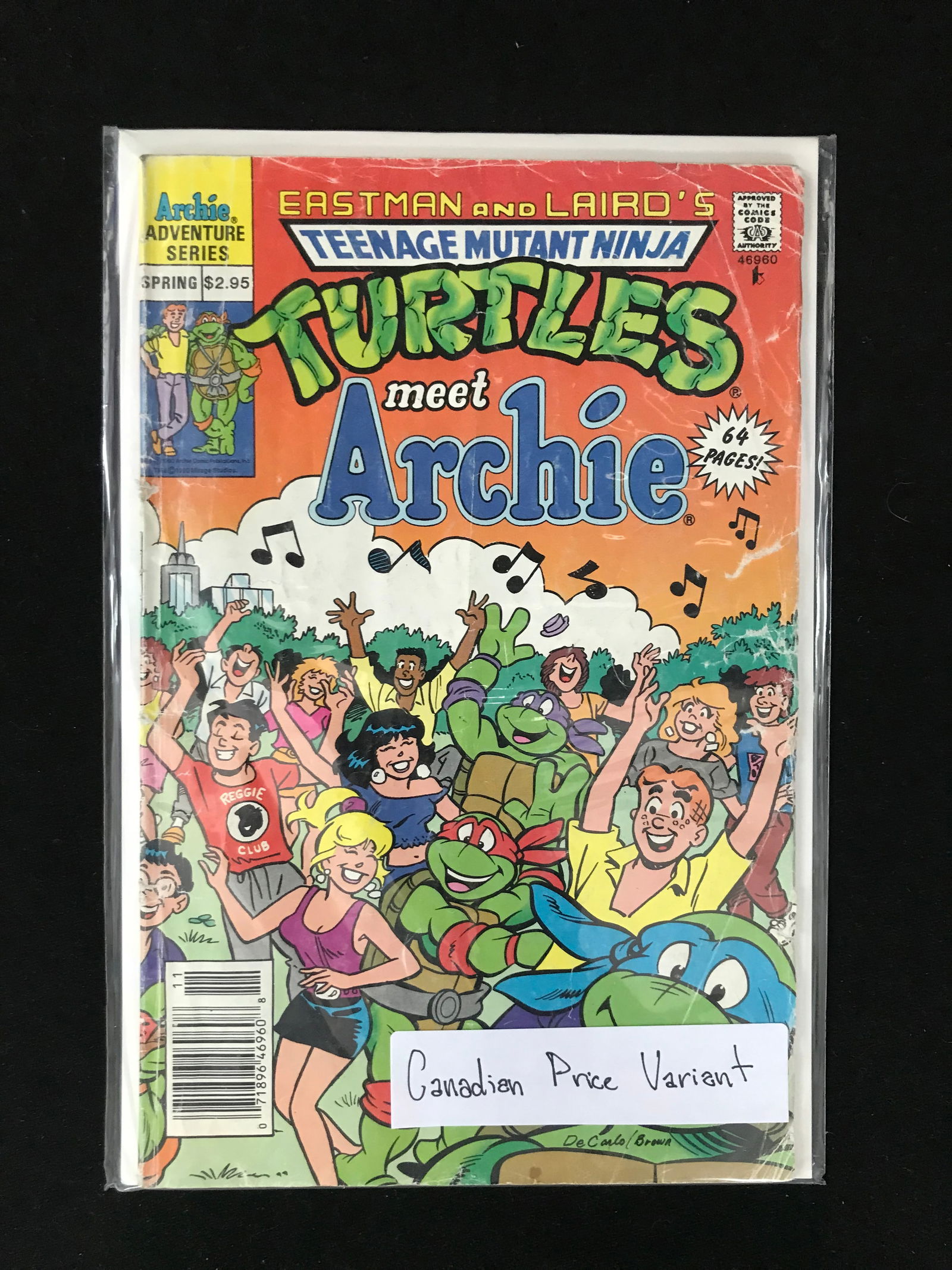 ARCHIE COMICS TMNT MEETS ARCHIE NO.1 (1 of 1)