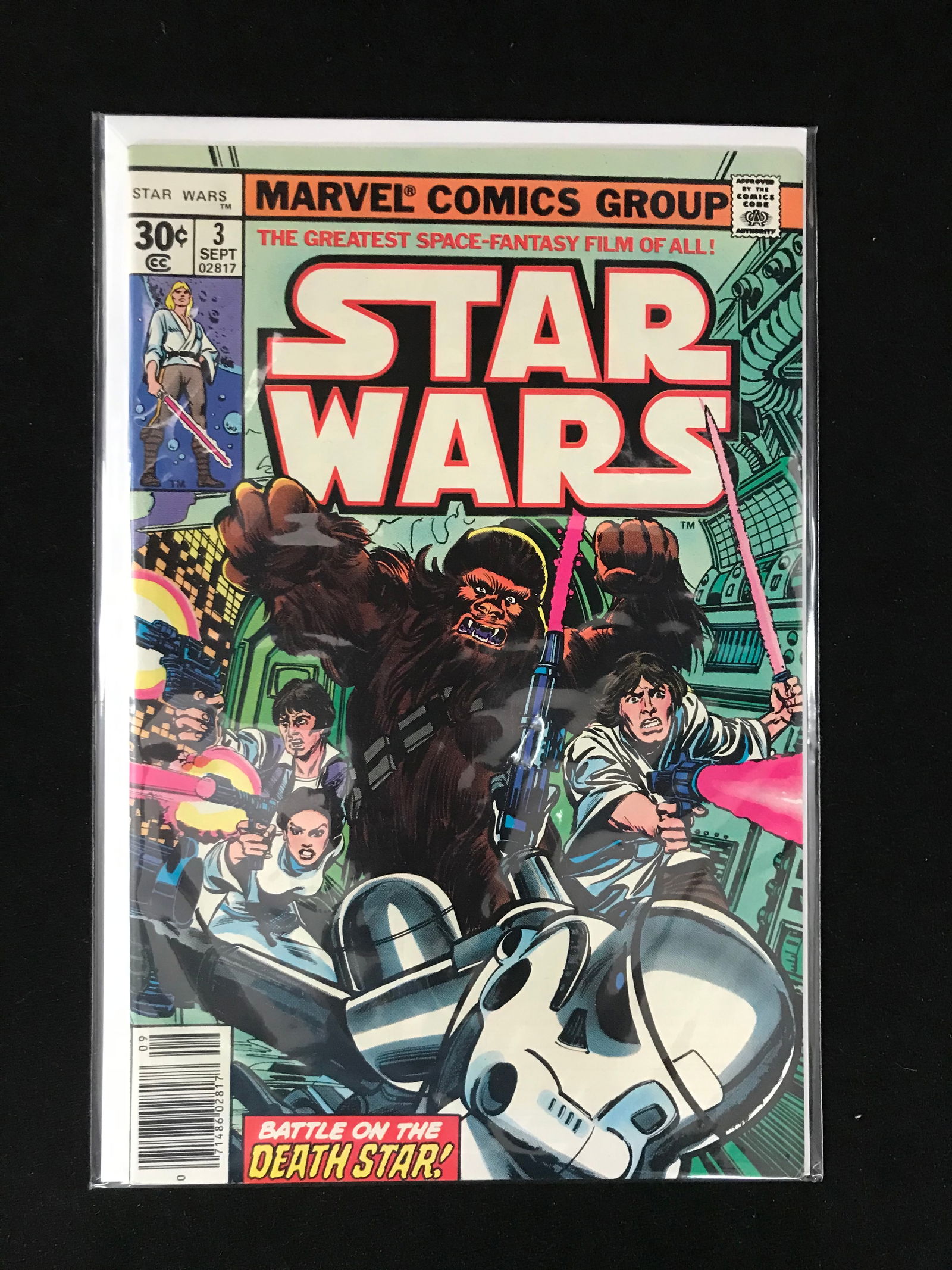 MARVEL COMICS NO.3 STAR WARS (1 of 1)