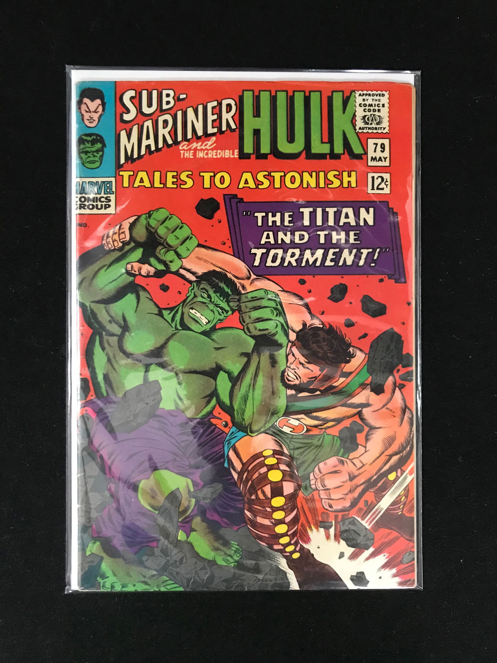 MARVEL COMICS NO.79 SUB-MARINER AND THE INCREDIBLE HULK (1 of 1)