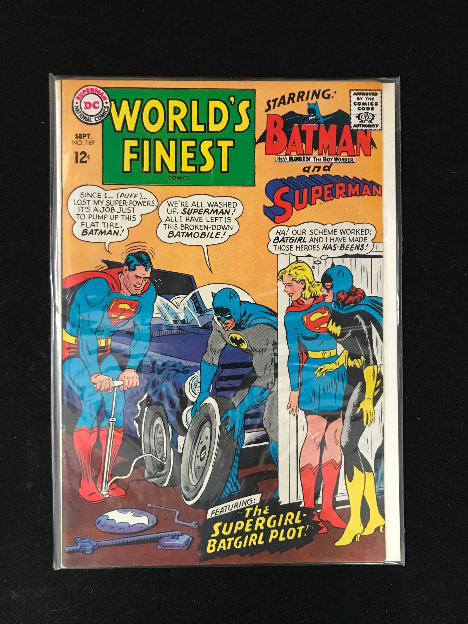 DC COMICS NO.169 WORLDS FINEST BATMAN AND SUPERMAN: Prices are in Canadian dollars