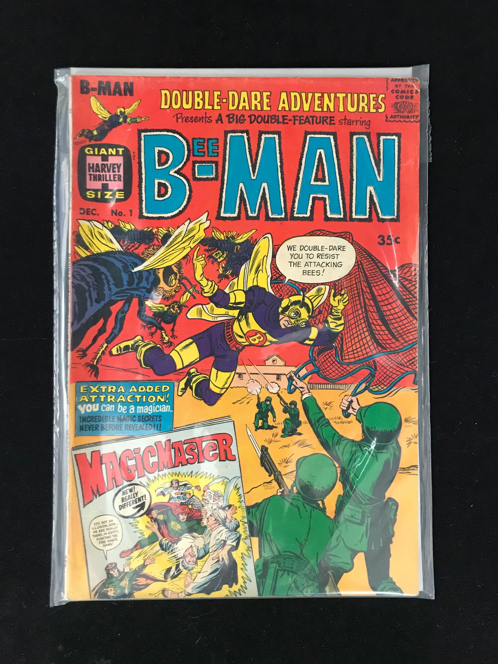HARVEY COMICS NO.1 BEE-MAN (1 of 1)