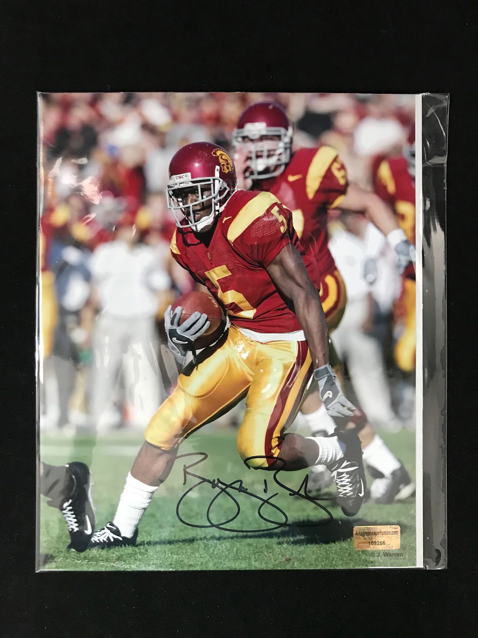 REGGIE BUSH SIGNED 8X10 PHOTO AA COA (1 of 1)