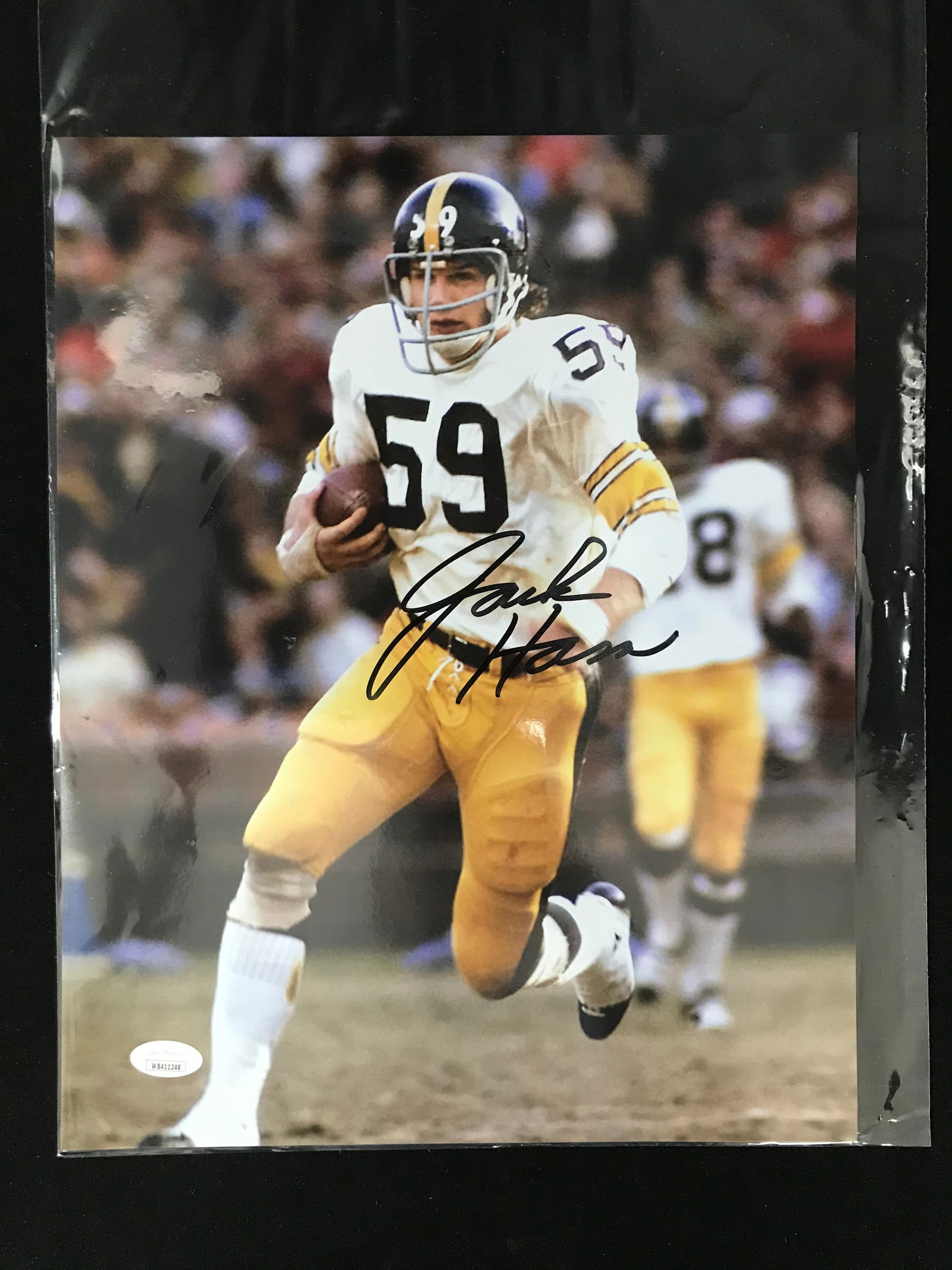 JACK HAM SIGNED 11 X 14 PHOTO JSA COA (1 of 2)