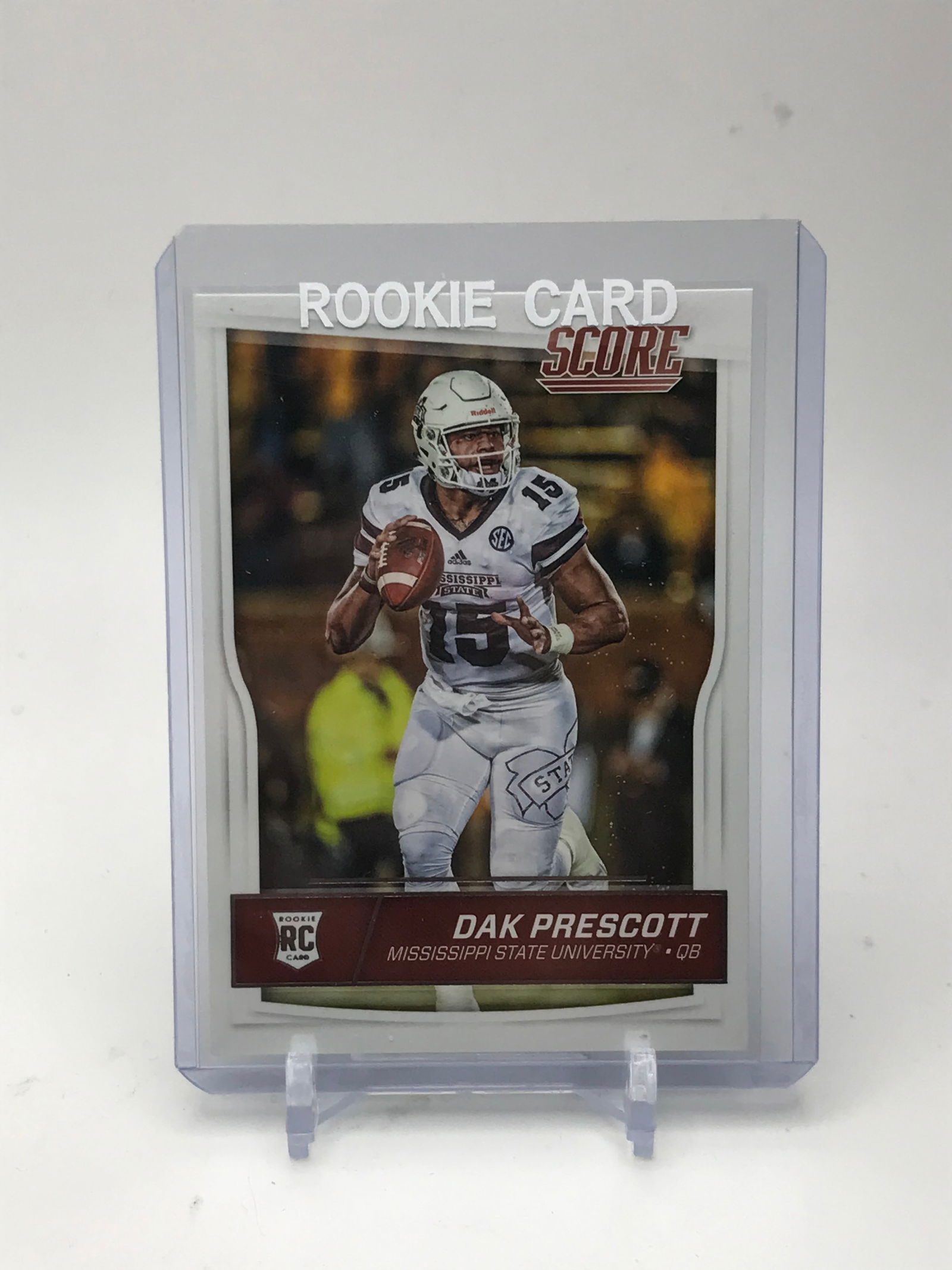 2016 PANINI SCORE DAK PRESCOTT ROOKIE CARD (1 of 2)