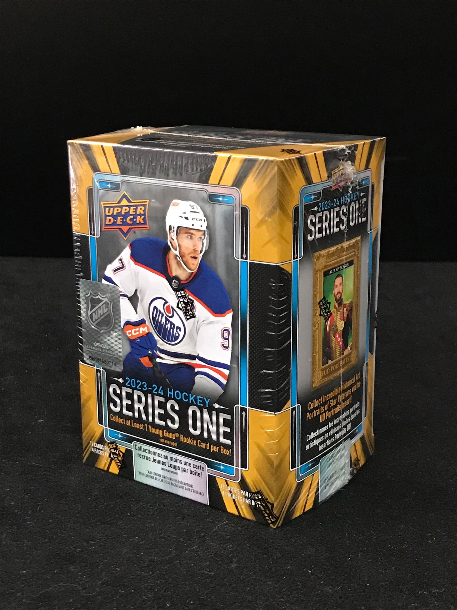 SEALED 2023-24 UPPER DECK SERIES 1 HOCKEY BLASTER BOX (1 of 1)