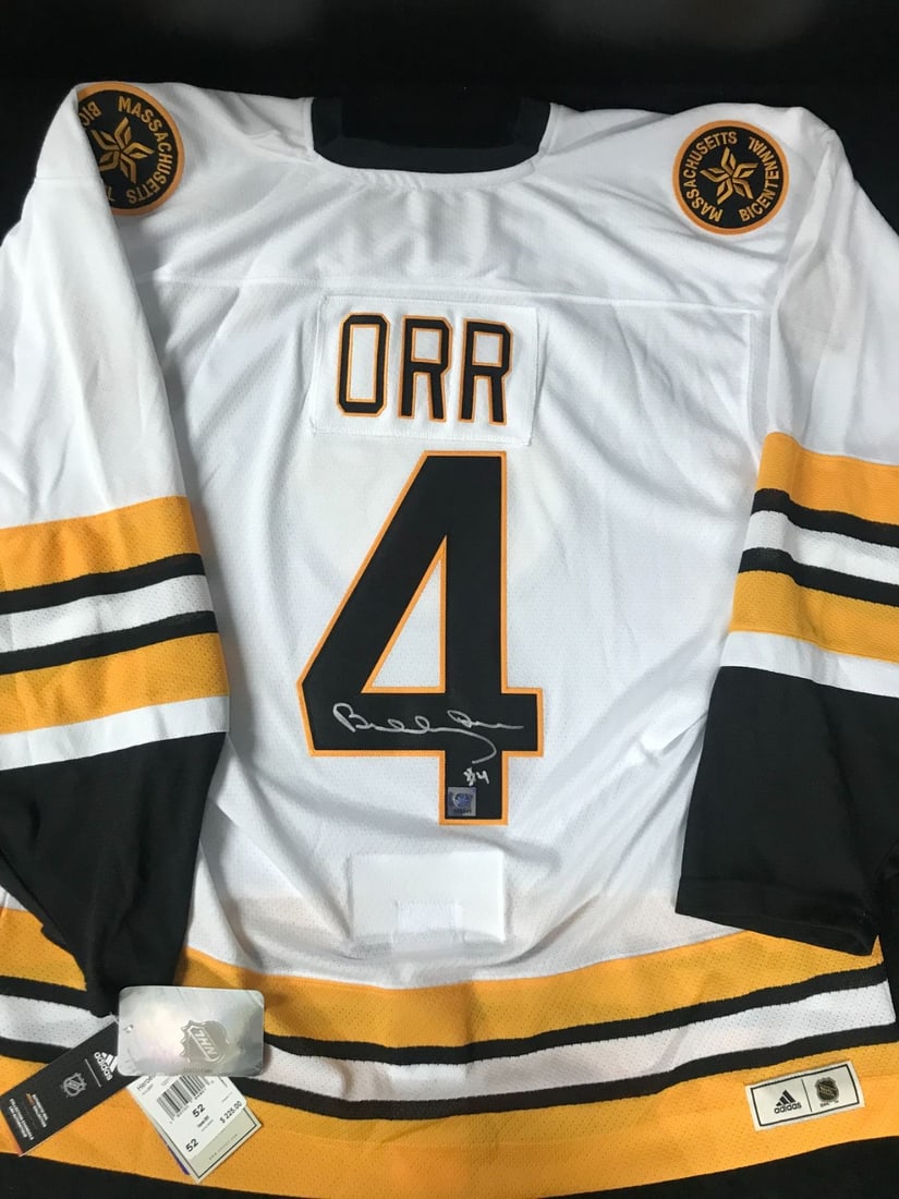 BOBBY ORR SIGNED BOSTON BRUINS PRO JERSEY (GNR COA) (1 of 3)