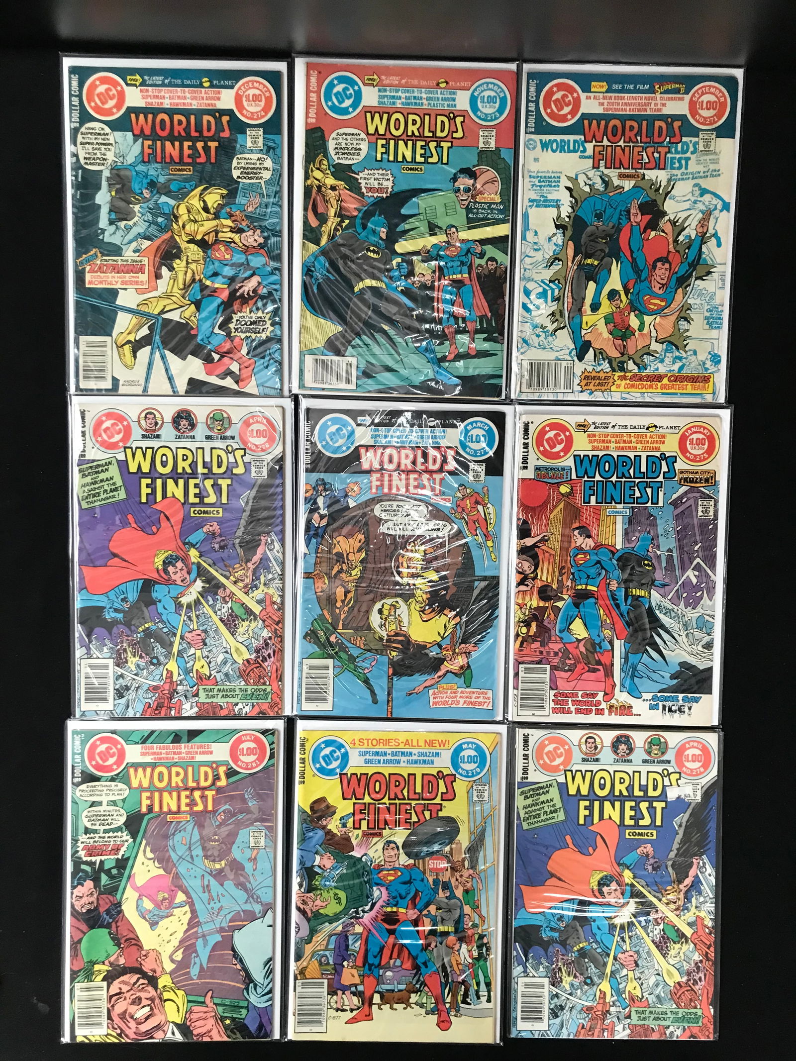 LOT OF 9 WORLD'S FINEST COMICS (DC COMICS) (1 of 1)