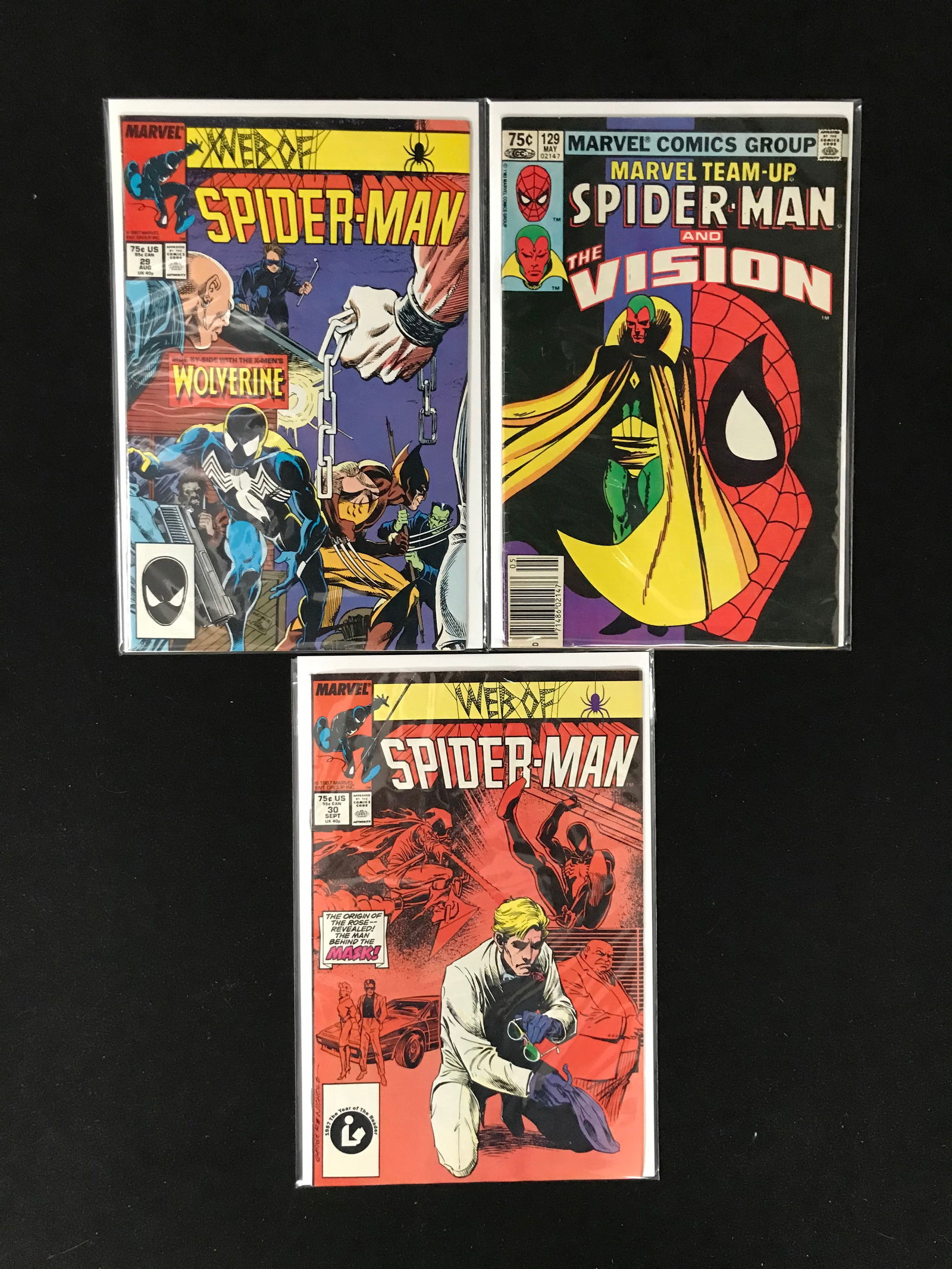 LOT OF 3 SPIDERMAN COMICS (MARVEL COMICS) (1 of 1)