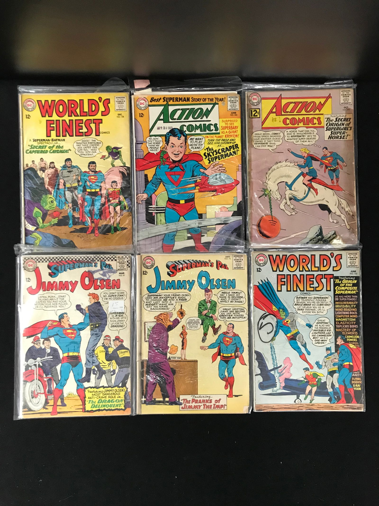 LOT OF 6 COMICS VARIOUS TITLES (DC COMICS) (1 of 1)