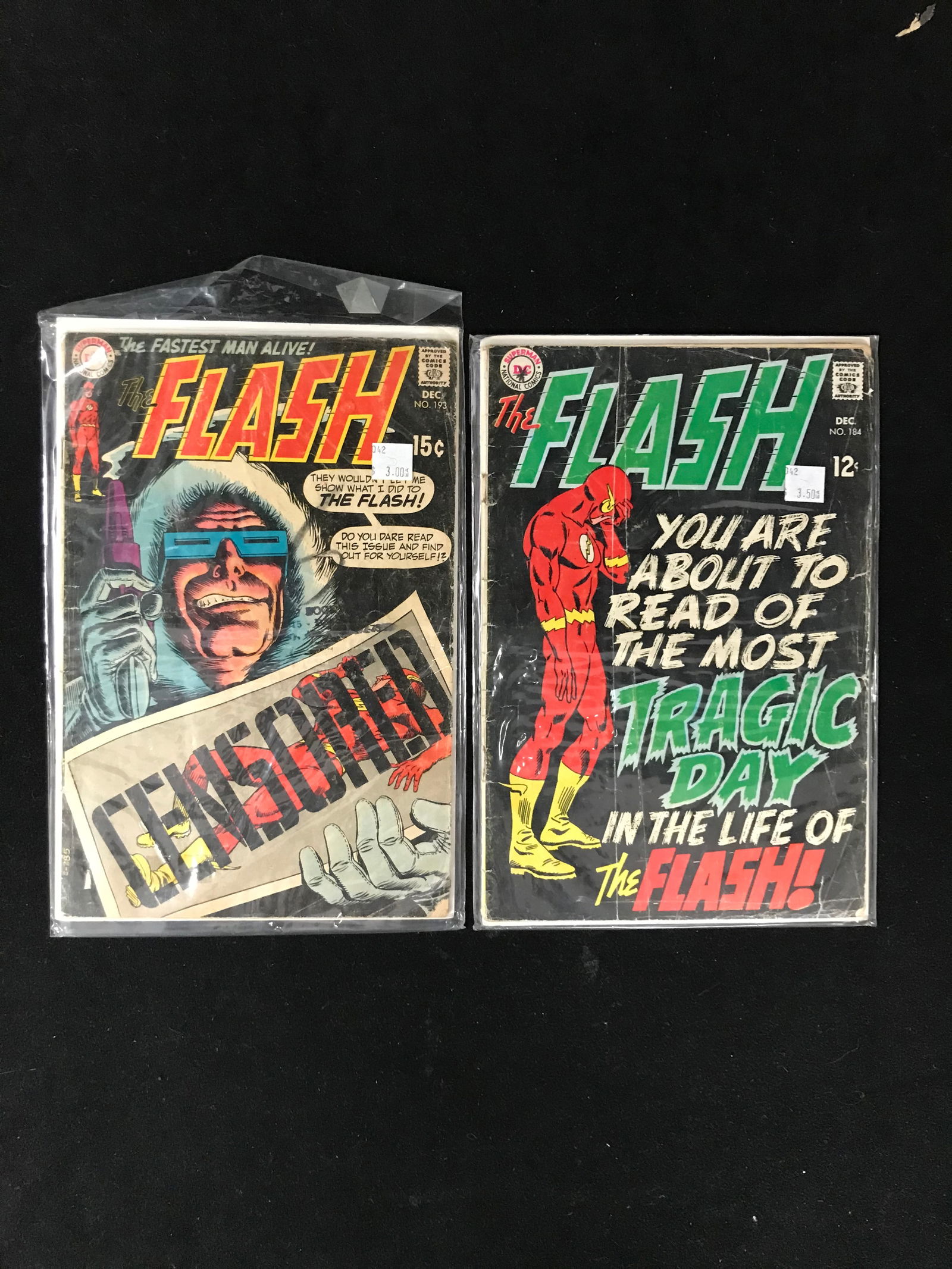 LOT OF 2 THE FLASH COMICS (DC COMICS) (1 of 1)