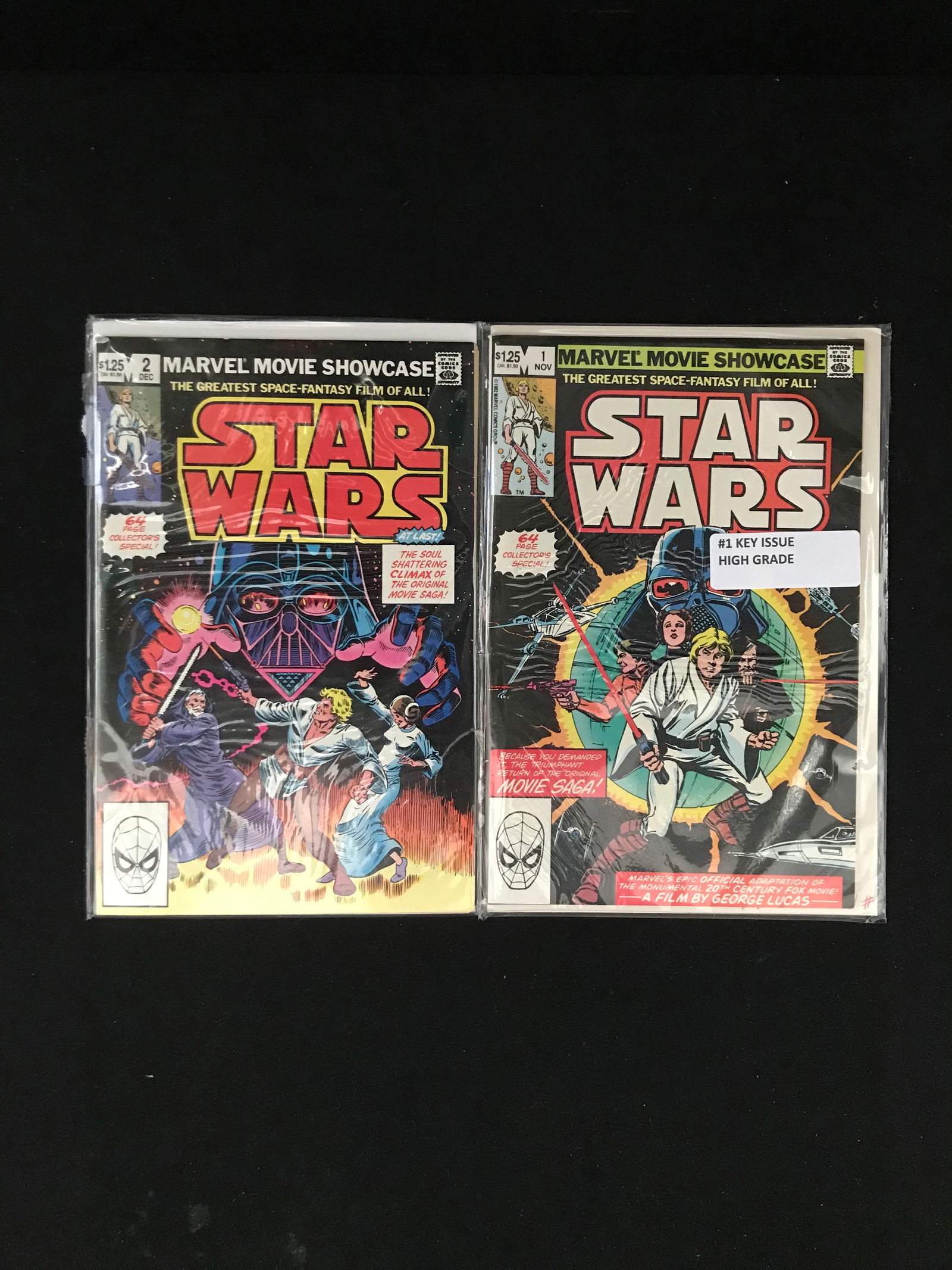 MARVEL COMICS NO.1 AND 2 STAR WARS (1 of 1)