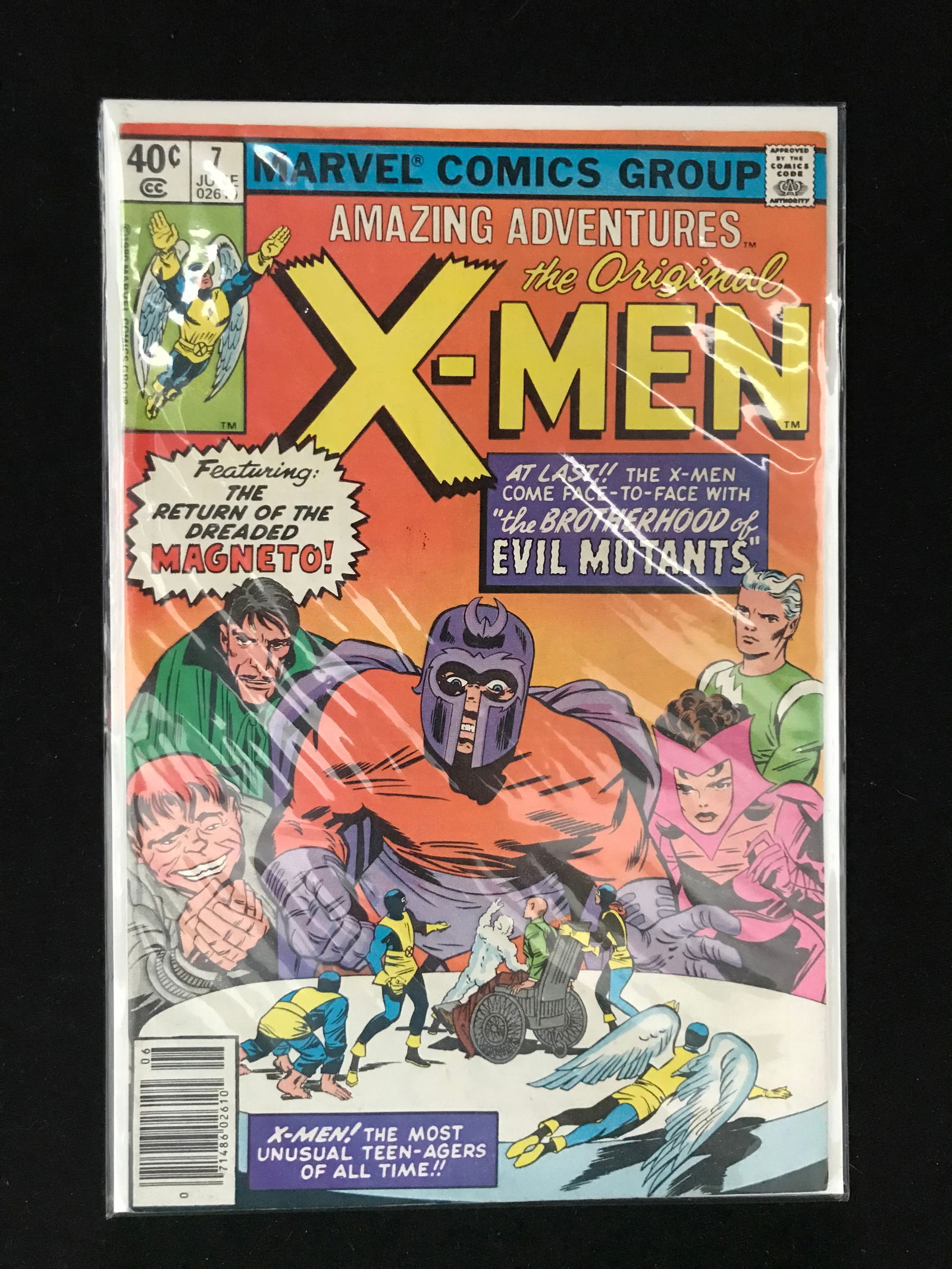 MARVEL COMICS NO.7 THE ORIGINAL X-MEN (1 of 1)