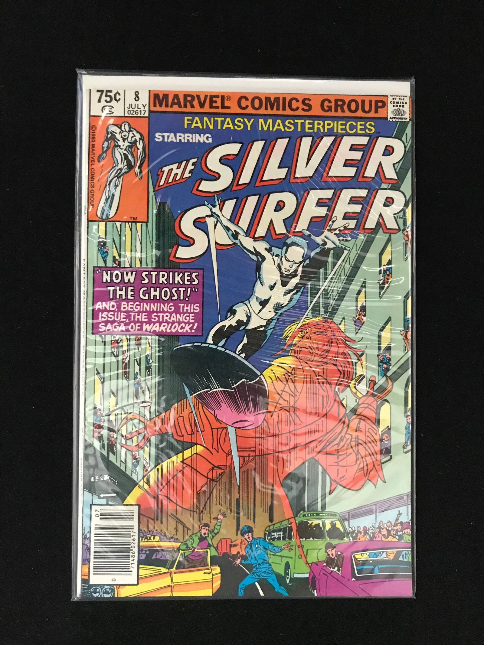 MARVEL COMICS NO.8 THE SILVER SURFER (1 of 1)