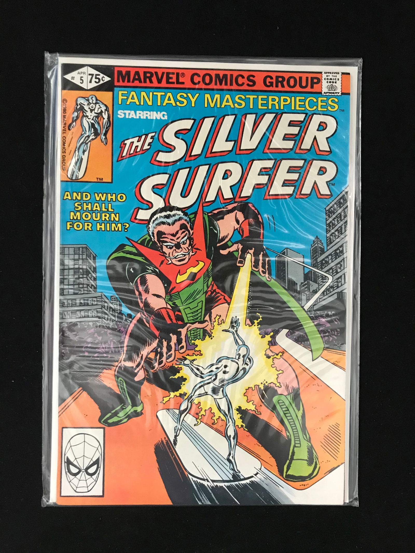 MARVEL COMICS NO.5 THE SILVER SURFER (1 of 1)