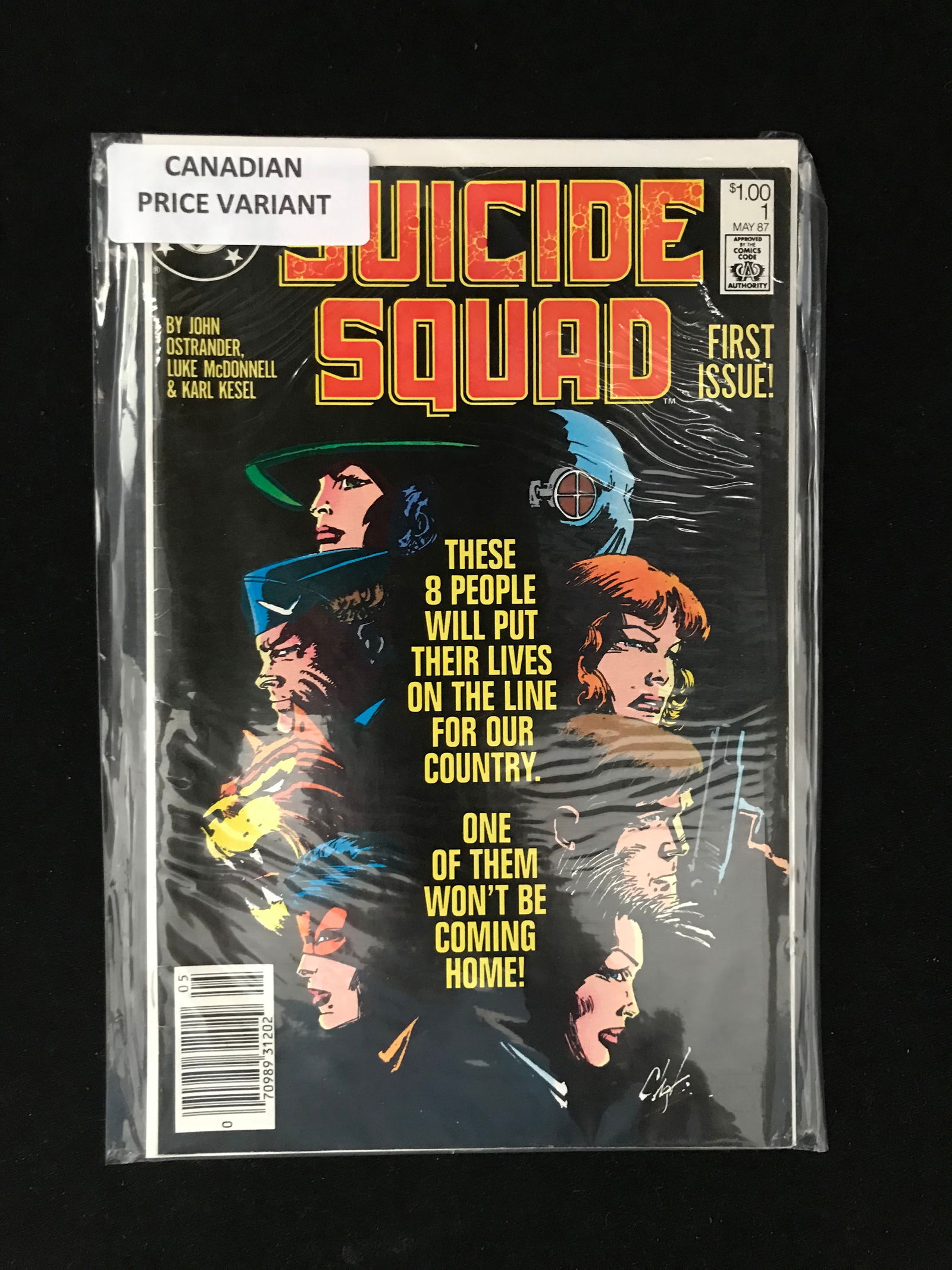 DC COMICS NO.1 SUICIDE SQUAD (1 of 1)