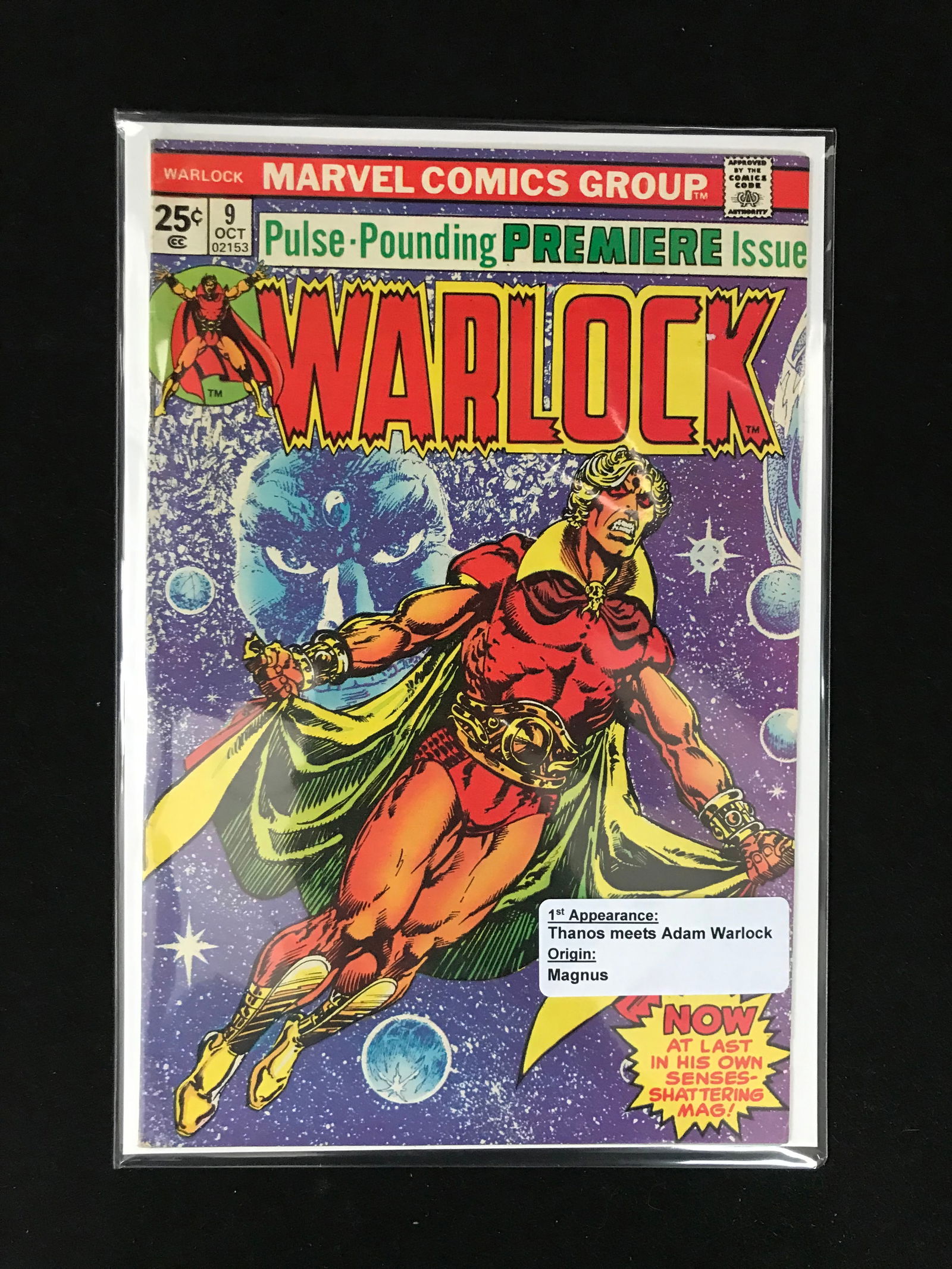 MARVEL COMICS NO.9 WARLOCK (1 of 1)