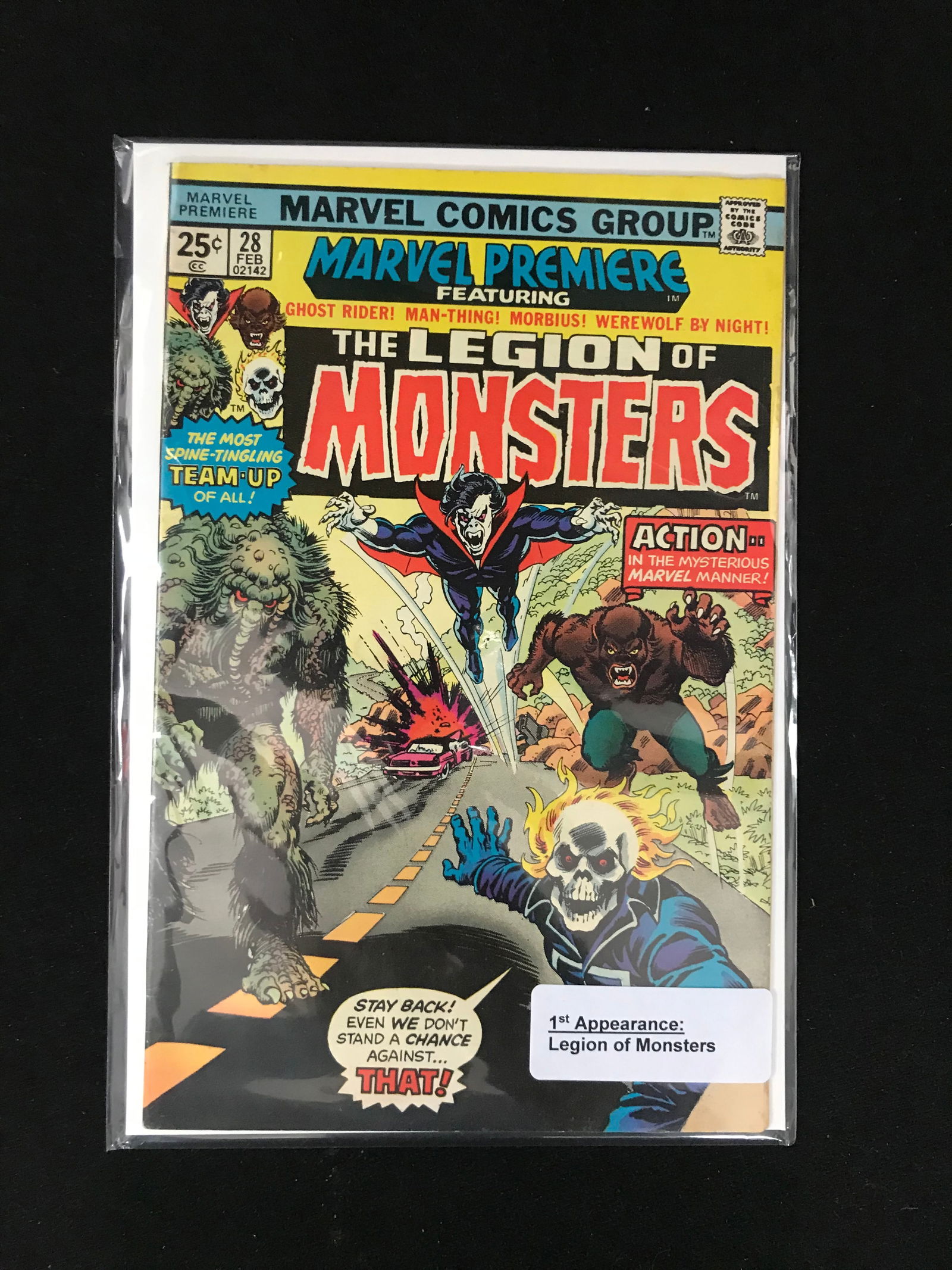 MARVEL COMICS NO.28 THE LEGION OF MONSTERS (1 of 1)