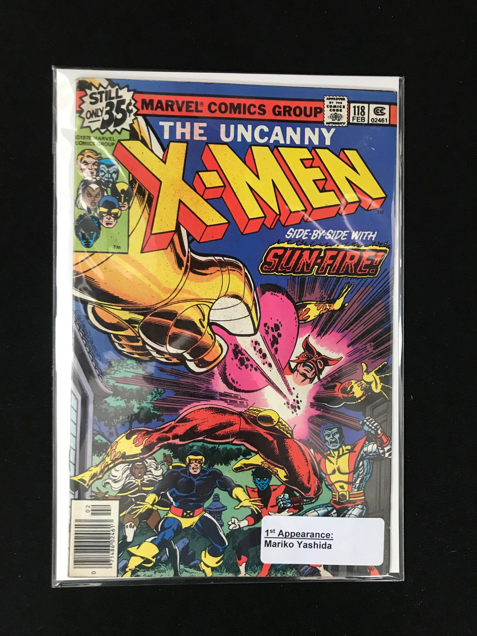 MARVEL COMICS NO.118 THE UNCANNY X-MEN: Prices are in Canadian Dollars
