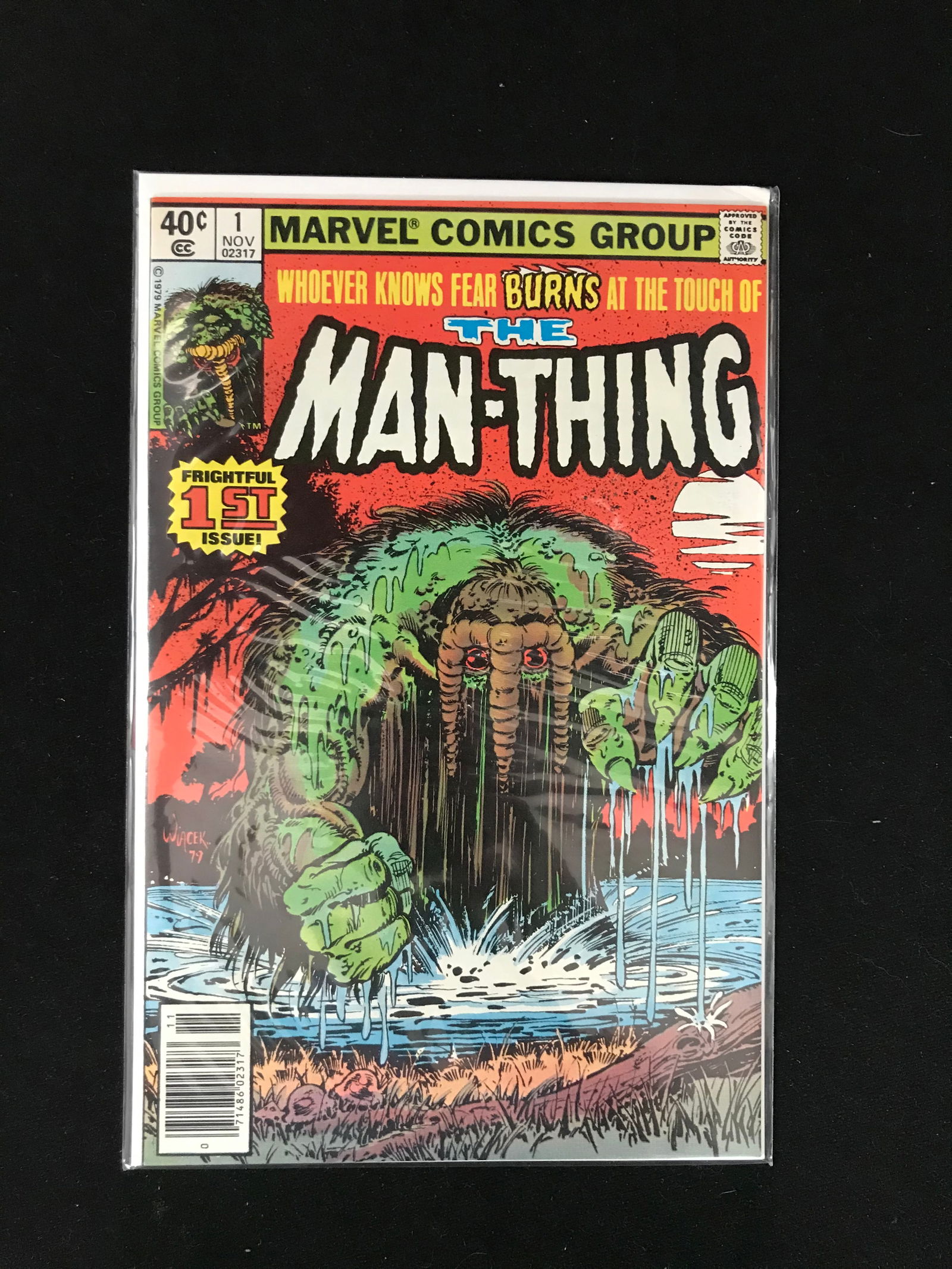 MARVEL COMICS NO.1 THE MAN-THING (1 of 1)