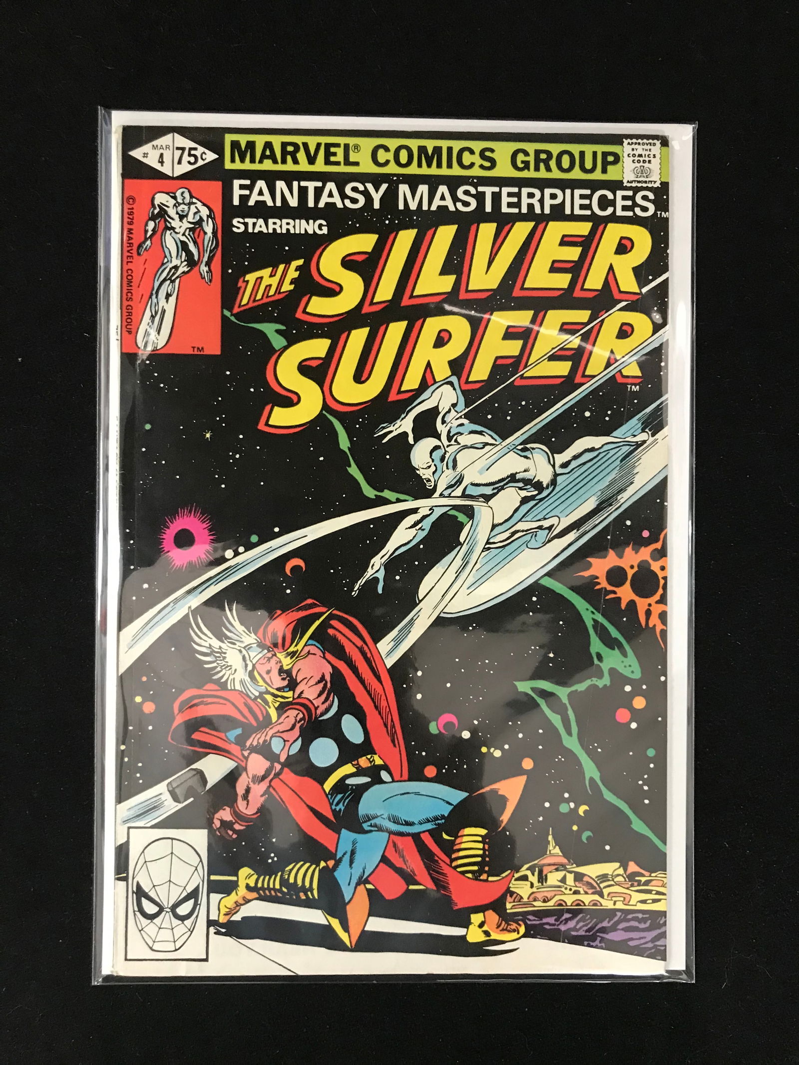 MARVEL COMICS NO.4 THE SILVER SURFER (1 of 1)