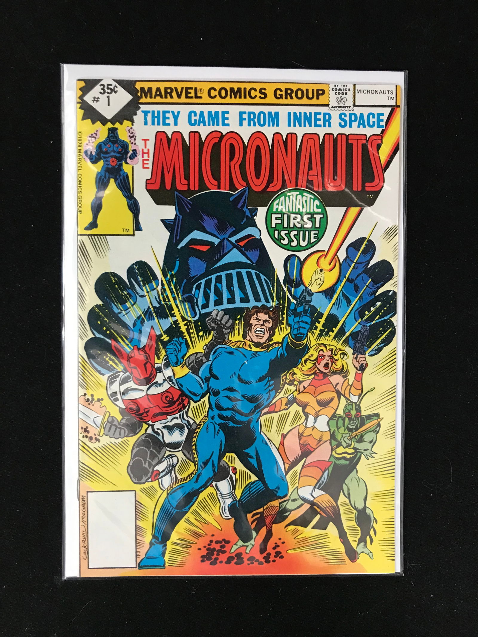 MARVEL COMICS NO.1 THE MICRONAUTS (1 of 1)