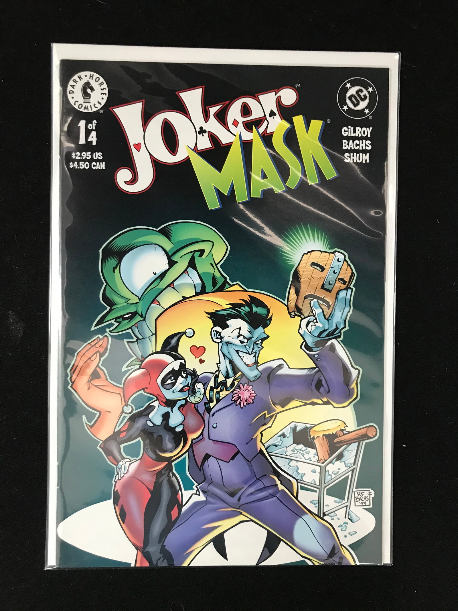DC COMICS DARK HORSE COMICS NO.1 OF 4 JOKER MASK: Prices are in Canadian Dollars