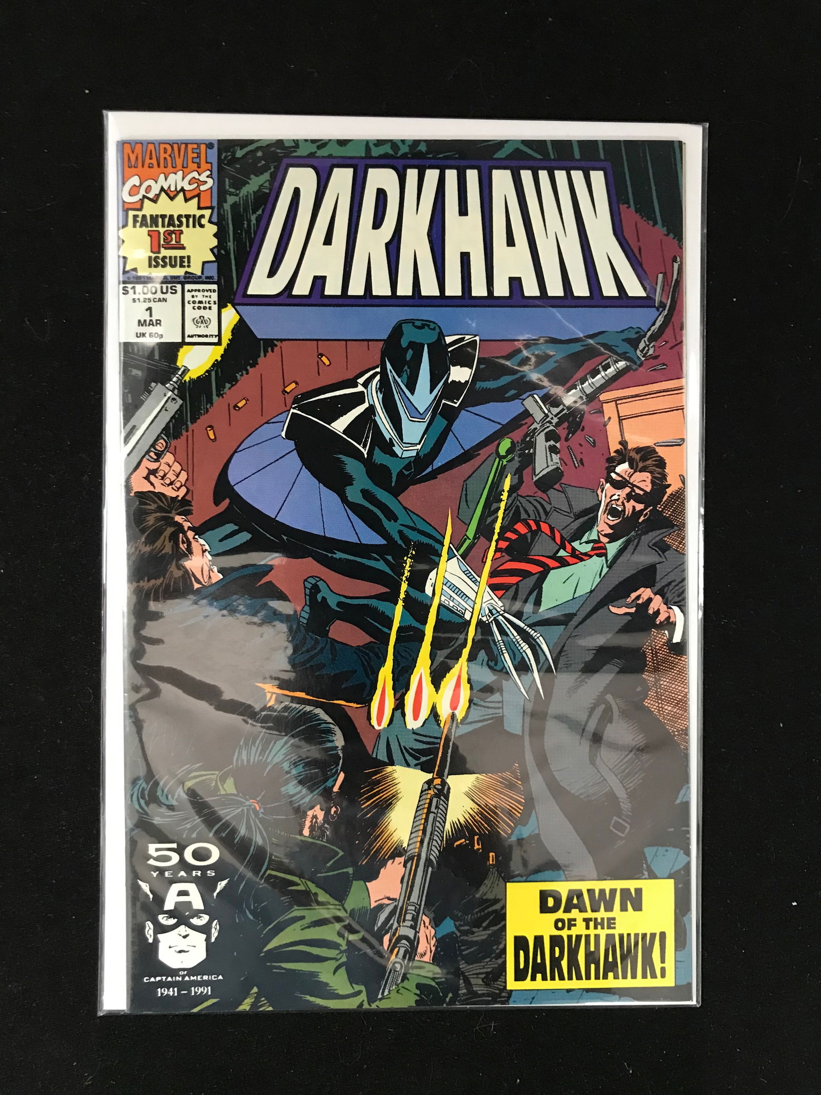 MARVEL COMICS NO.1 DARKHAWK (1 of 1)