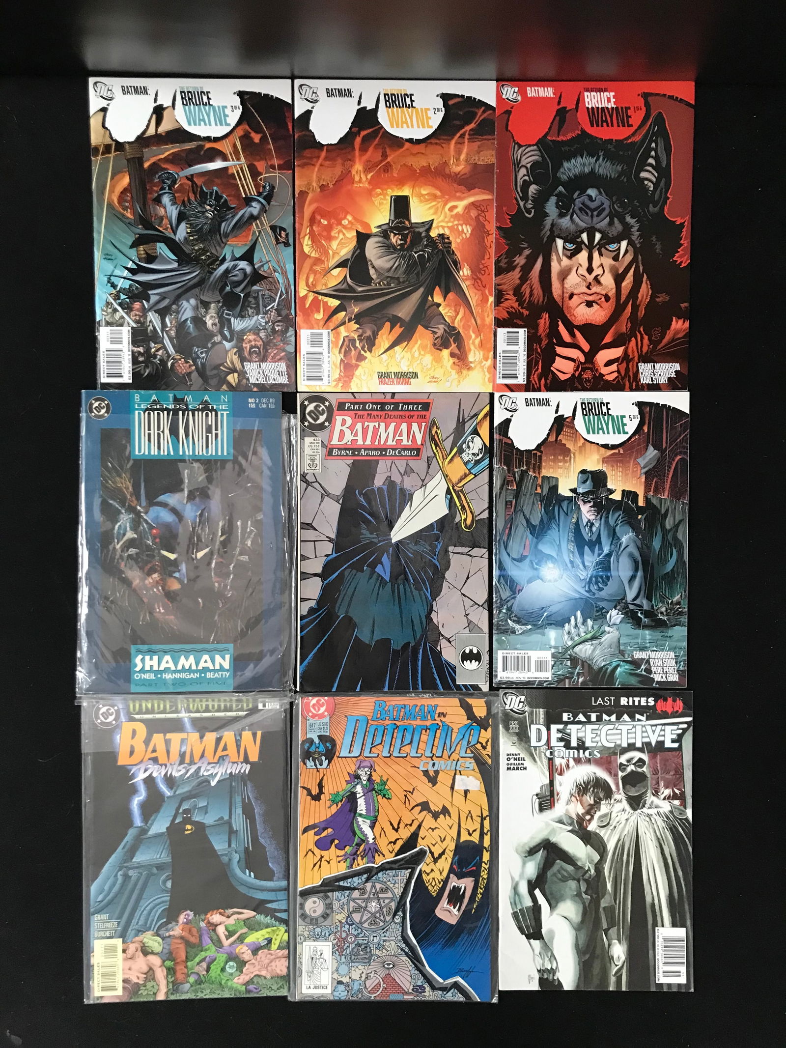 LOT OF 9 BATMAN COMICS (DC COMICS) (1 of 1)