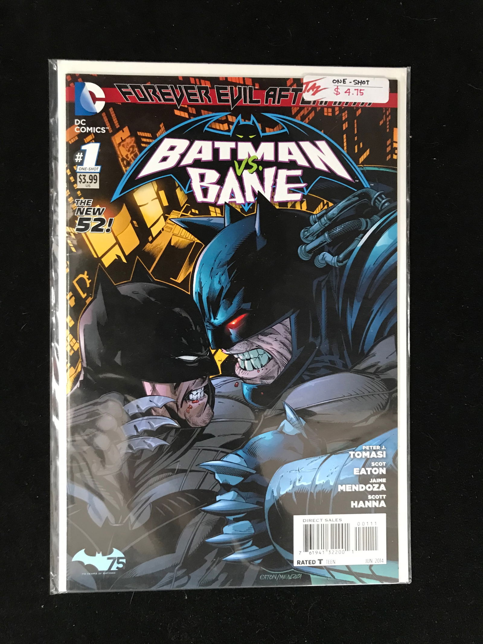 DC COMICS NO.1 BATMAN VS BANE (1 of 1)
