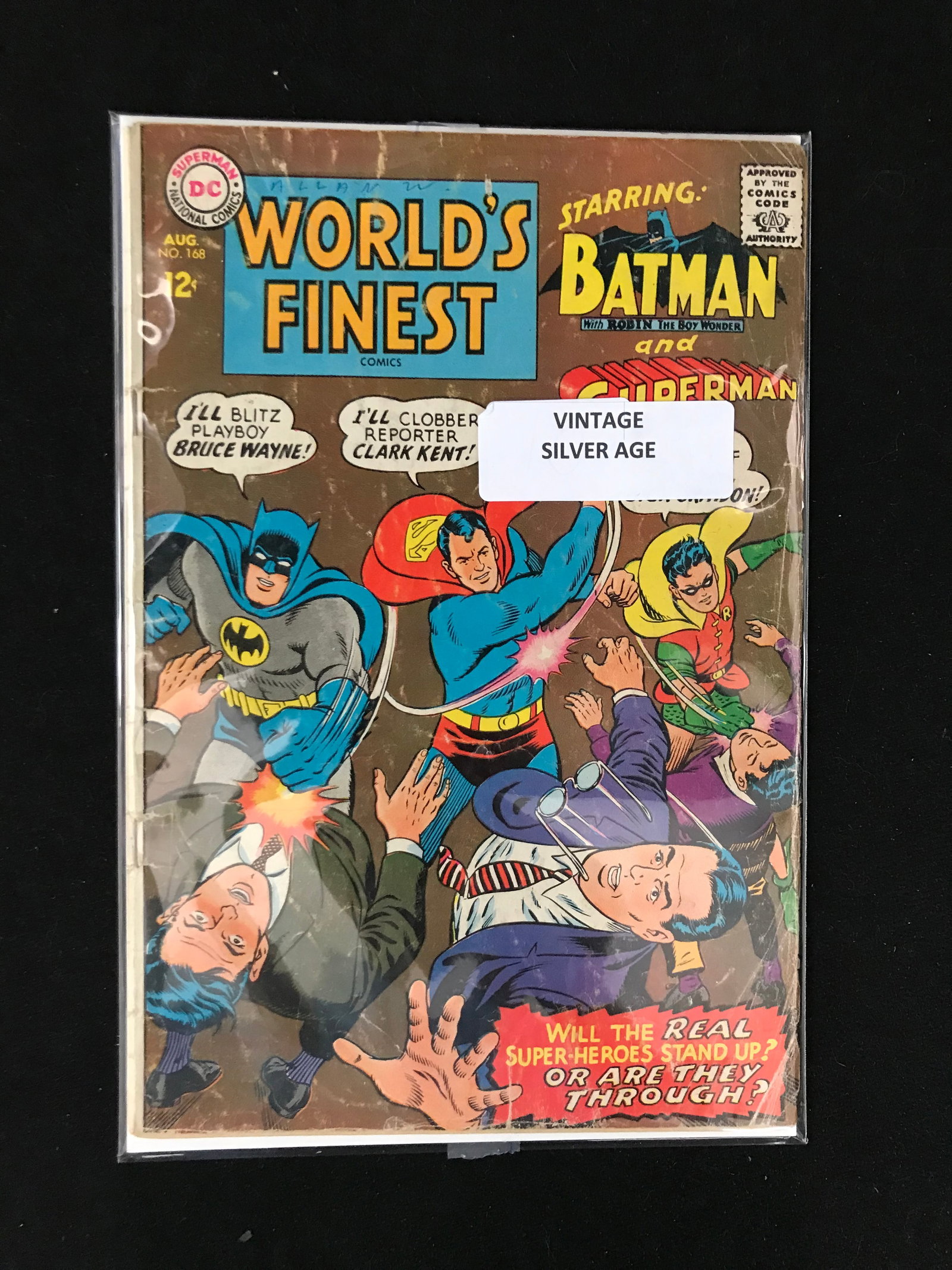 DC COMICS NO.186 WORLD'S FINEST BATMAN: Prices are in Canadian dollars