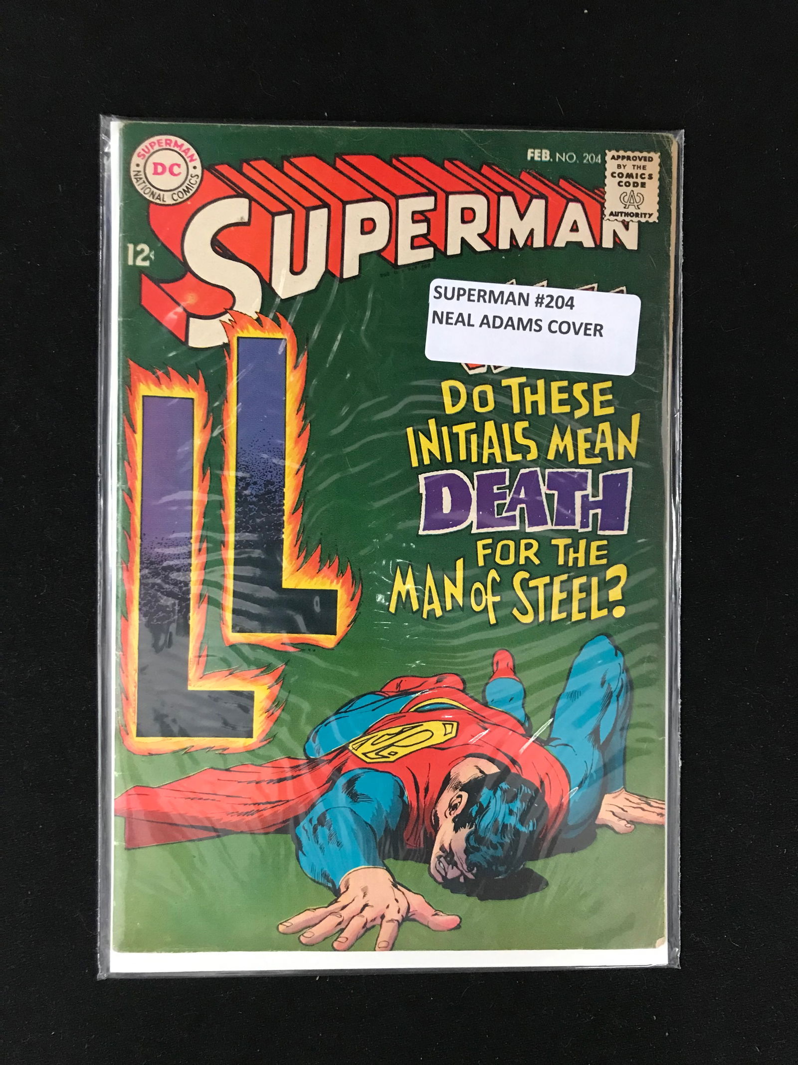DC COMICS NO.204 SUPERMAN (1 of 1)